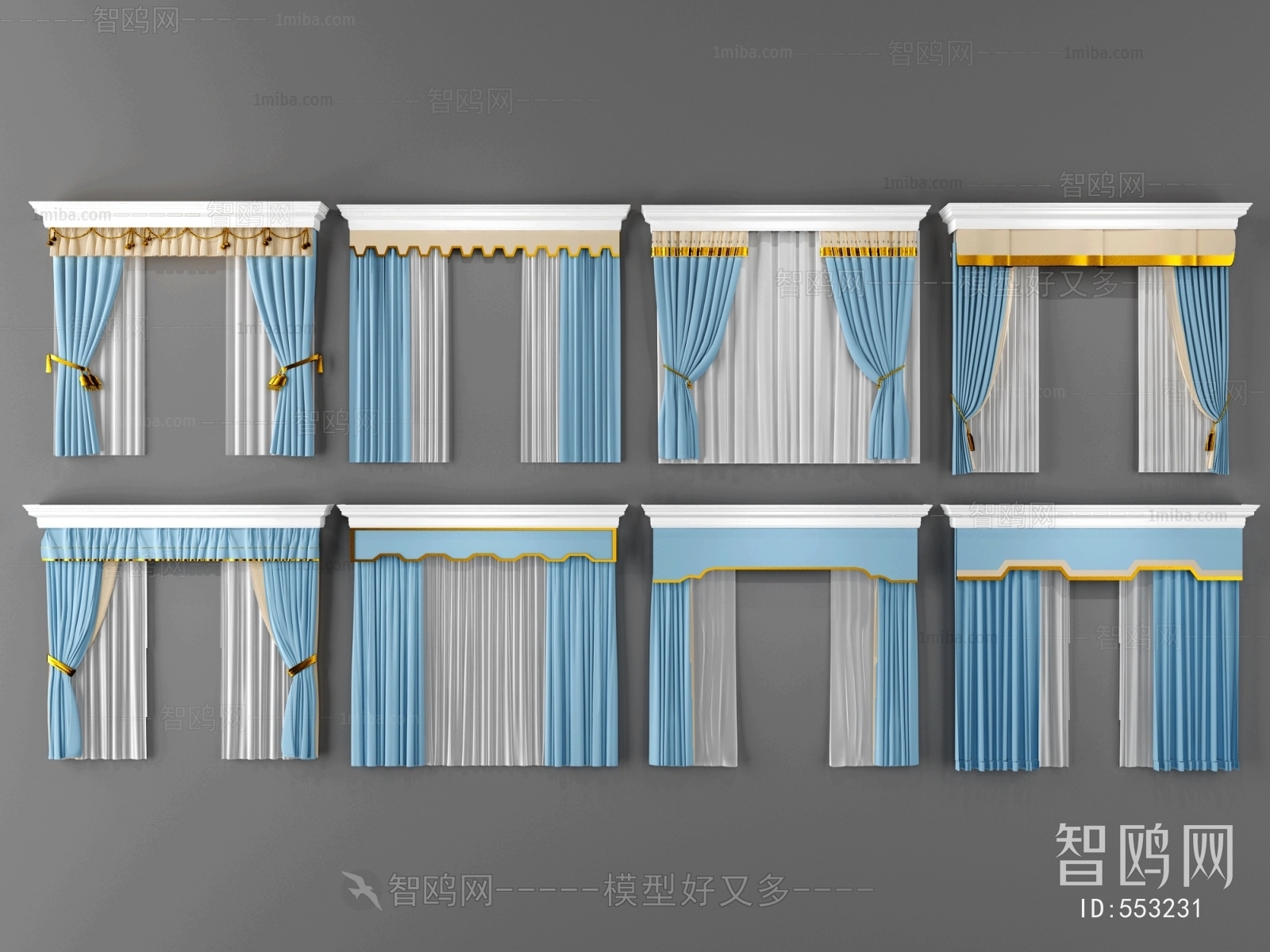 New Chinese Style The Curtain