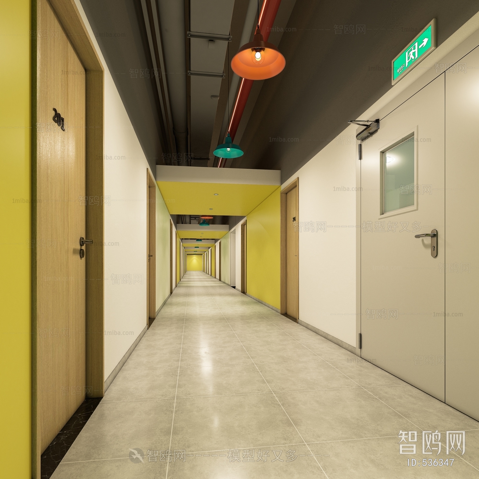 Industrial Style Corridor