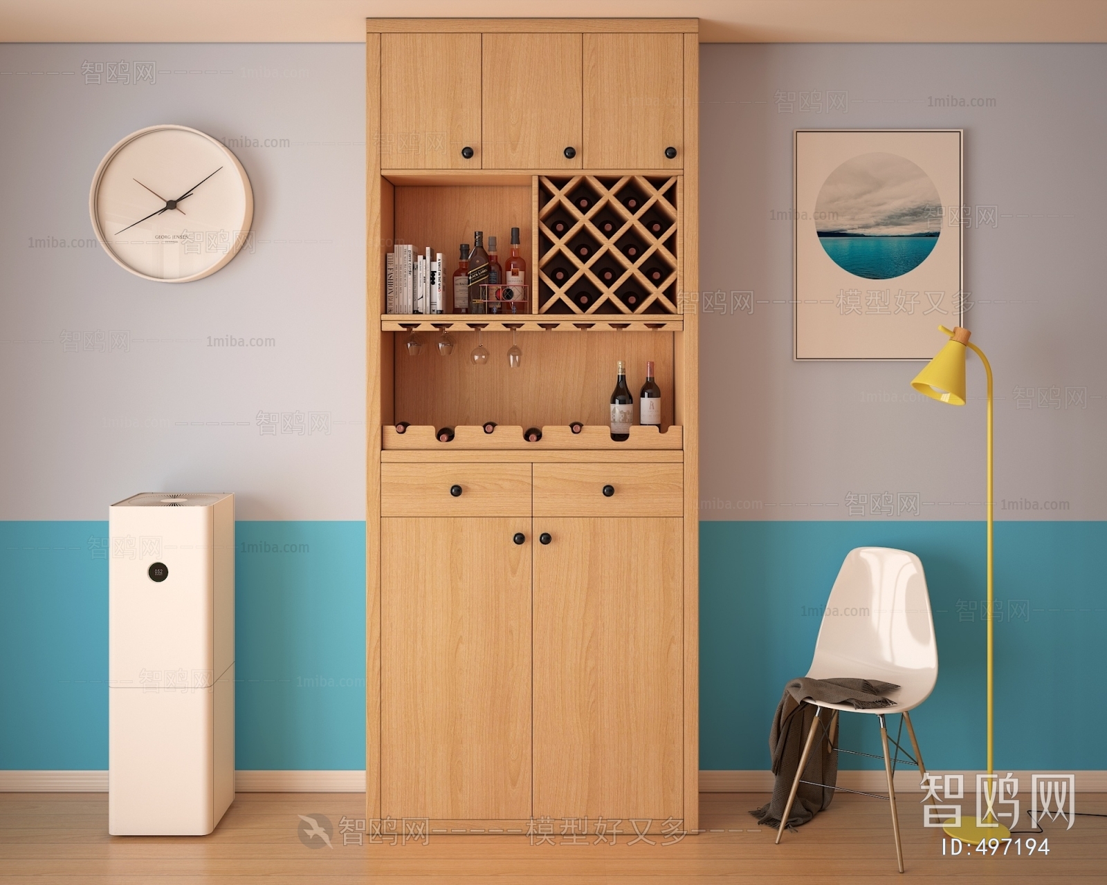 Modern Wine Cabinet