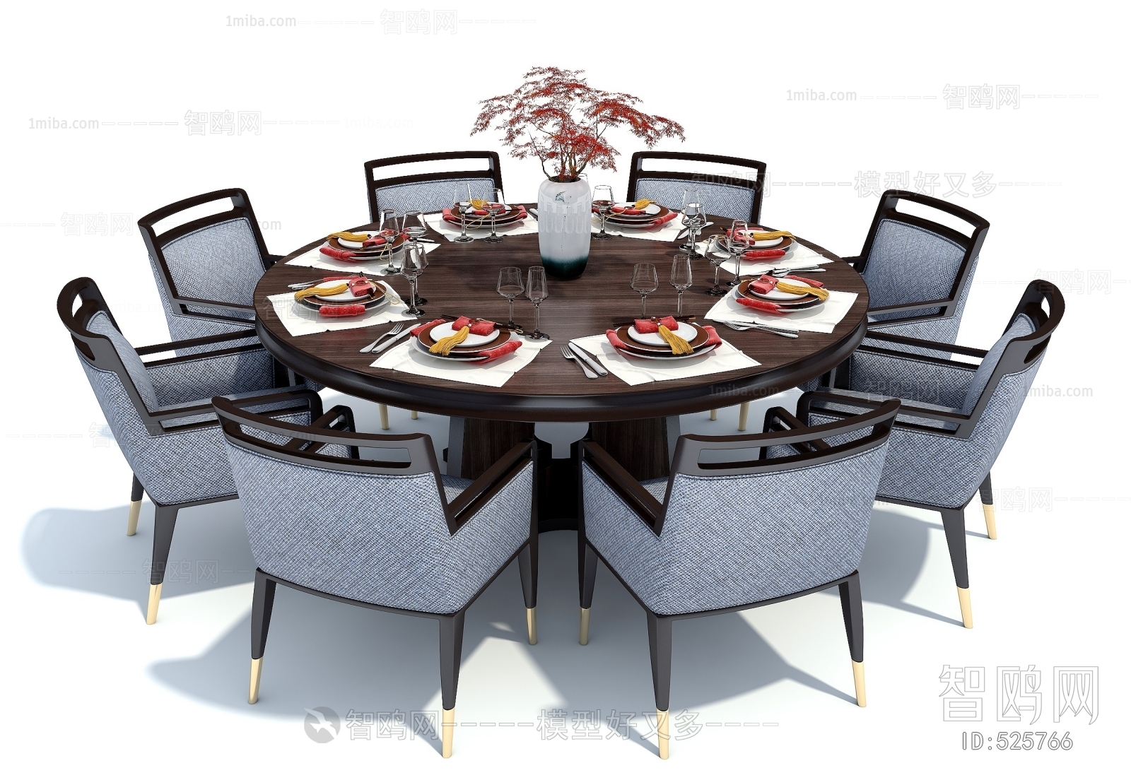 New Chinese Style Dining Table And Chairs