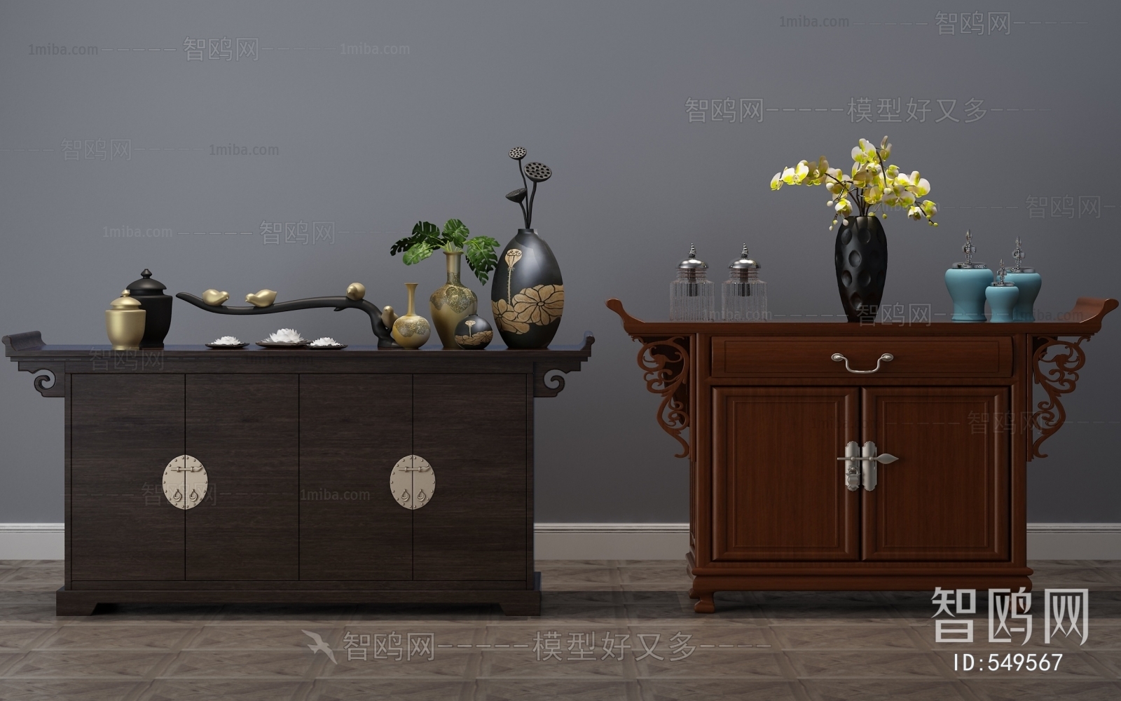 New Chinese Style Sideboard