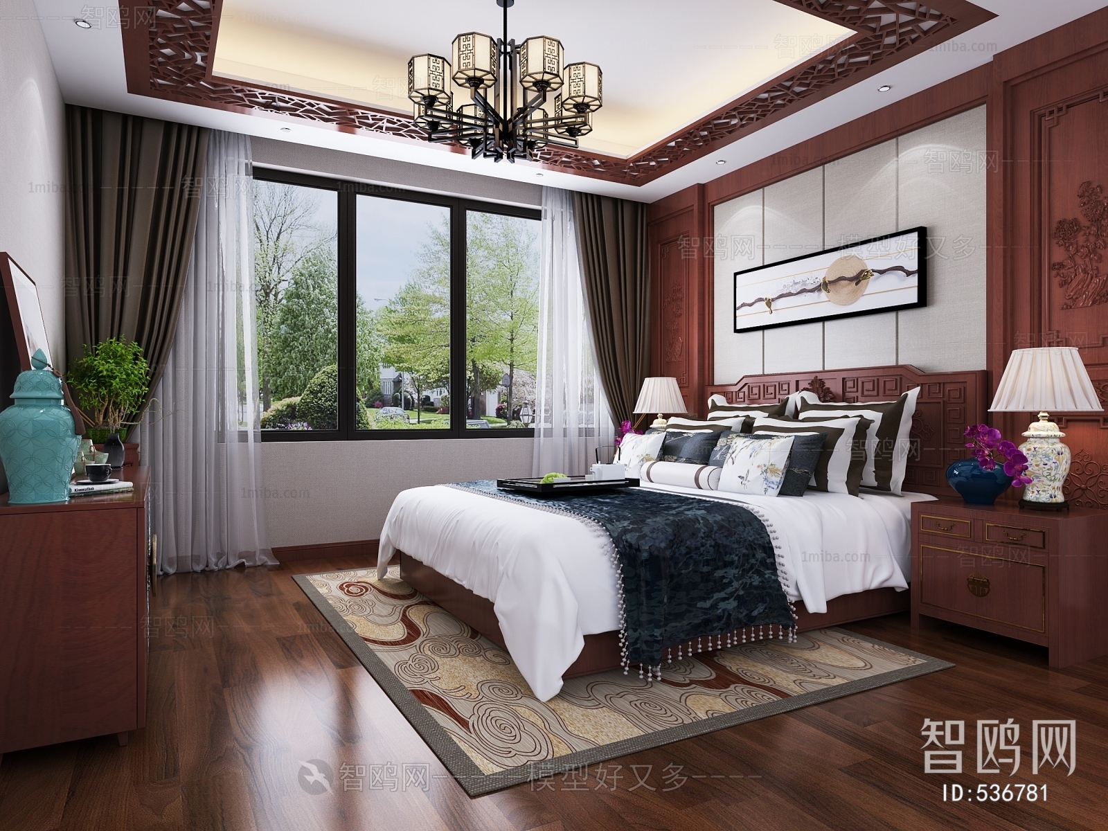 Chinese Style Bedroom