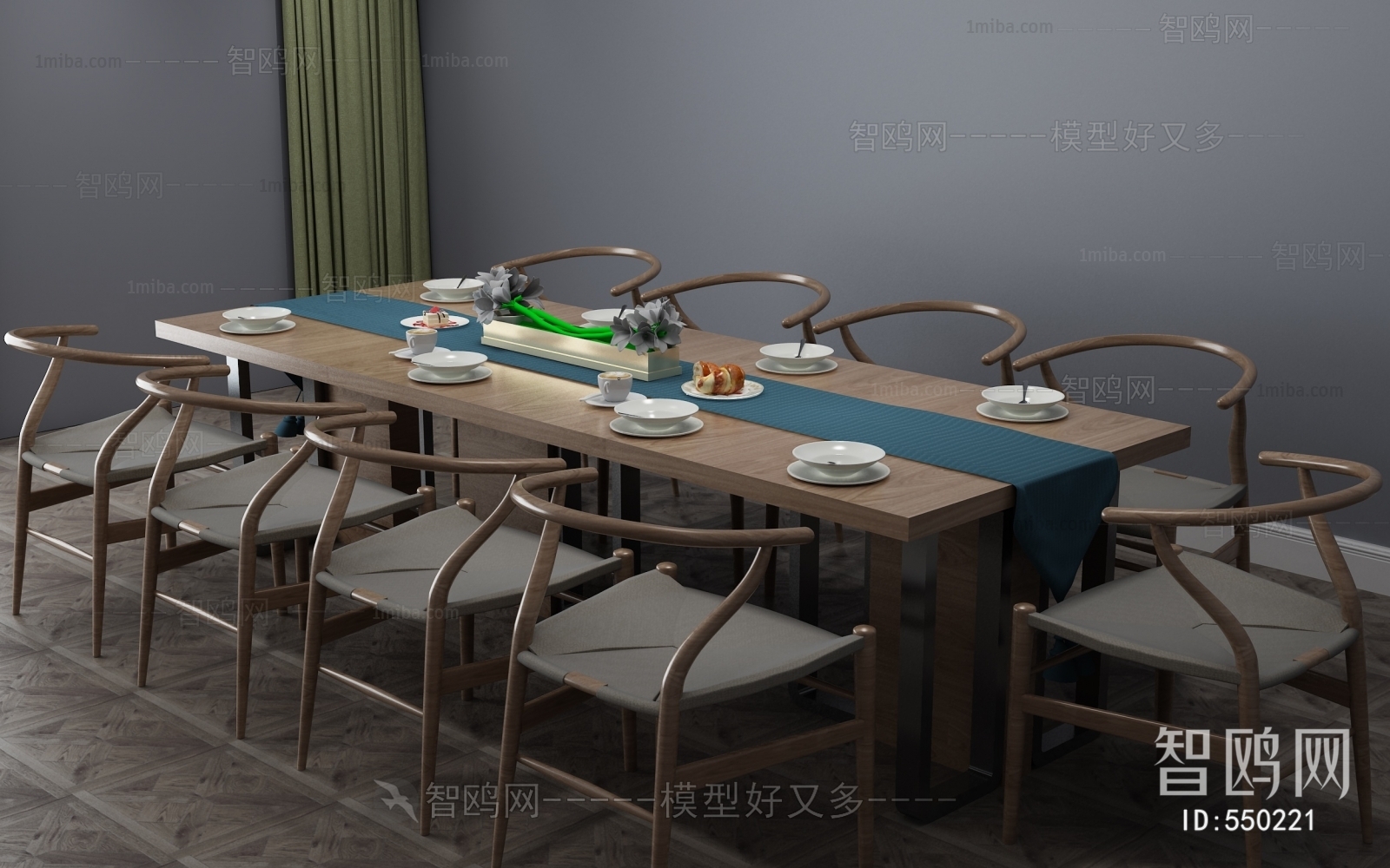 New Chinese Style Dining Table And Chairs