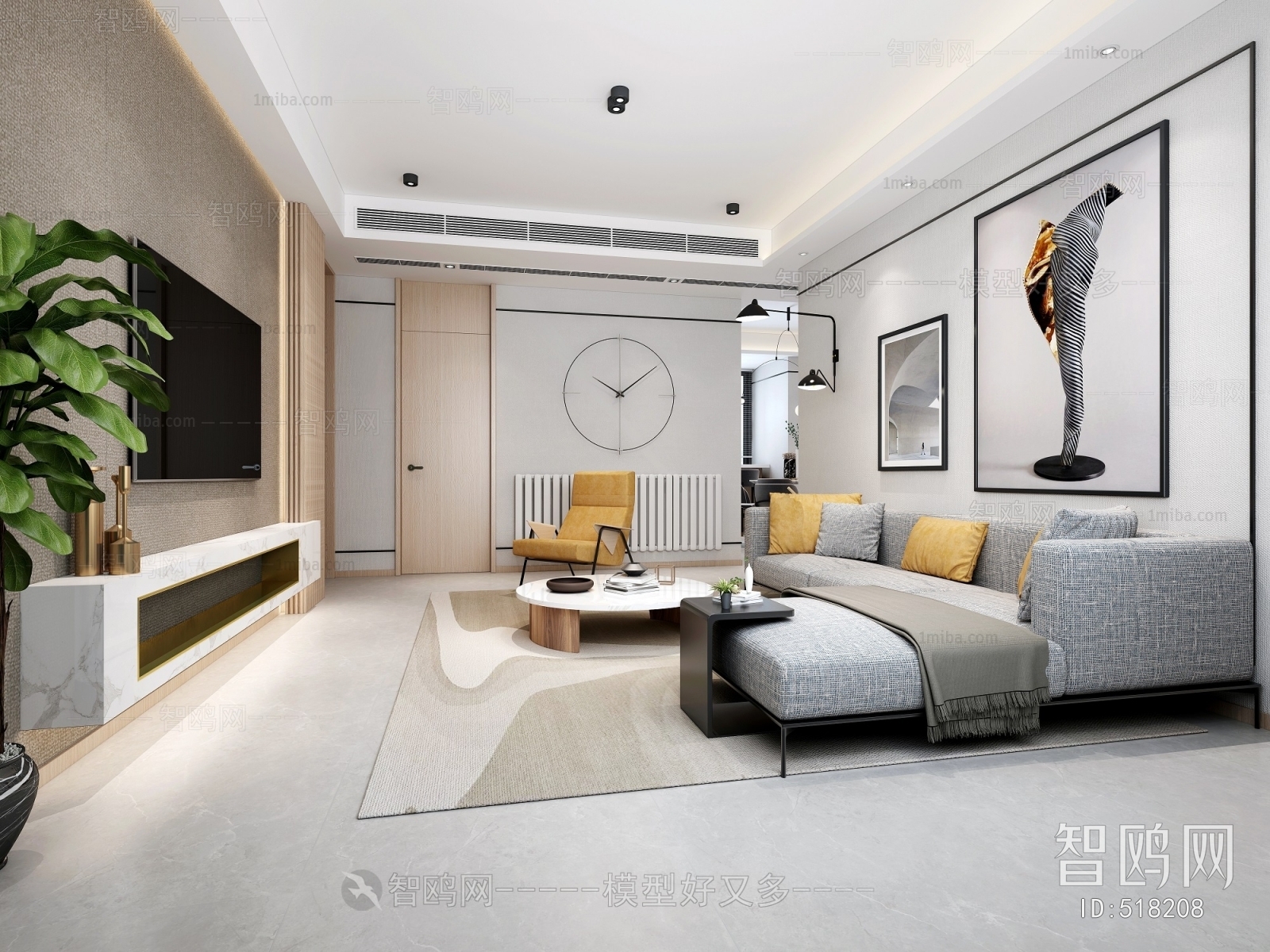 Modern A Living Room