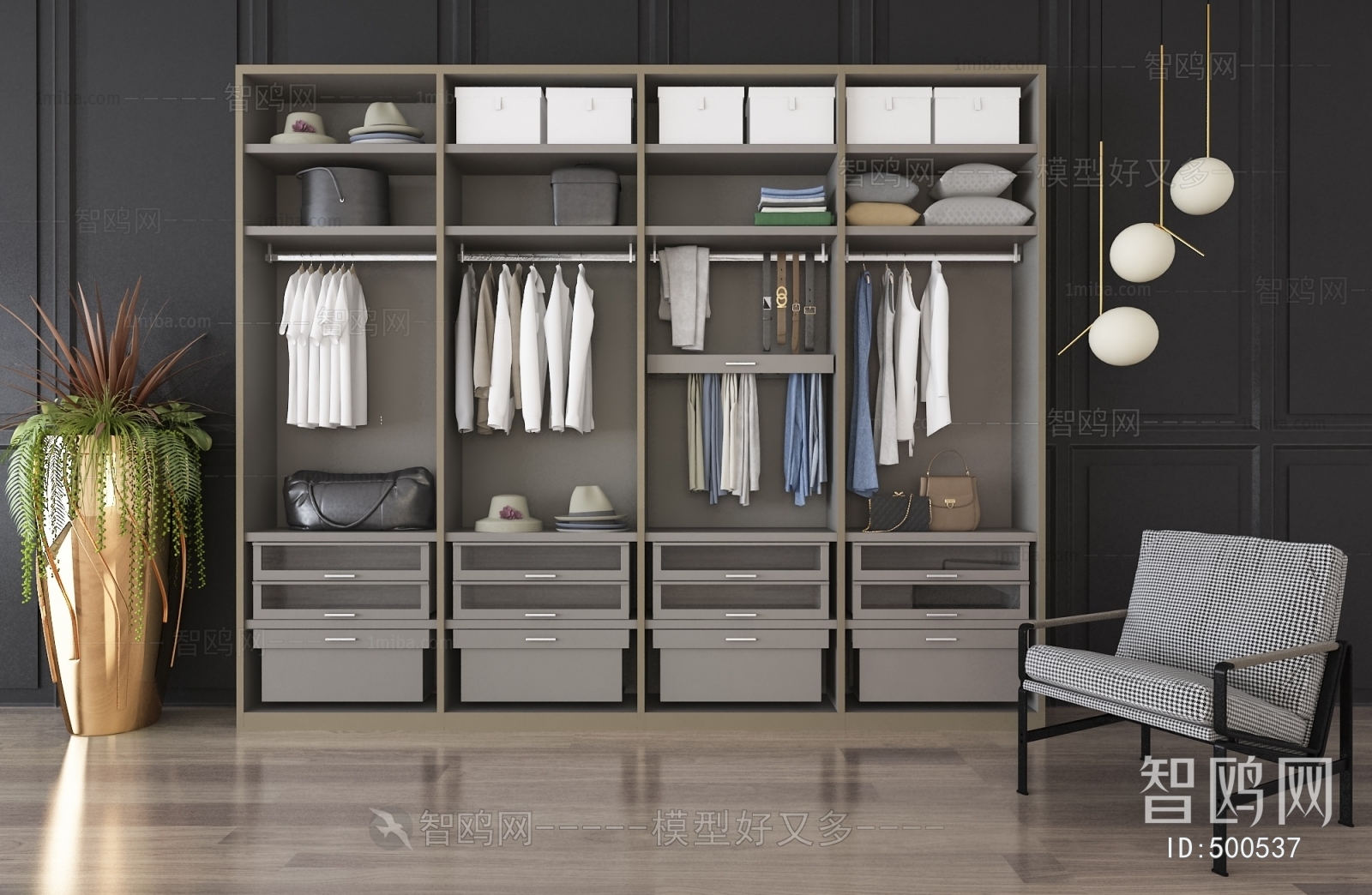 Modern The Wardrobe