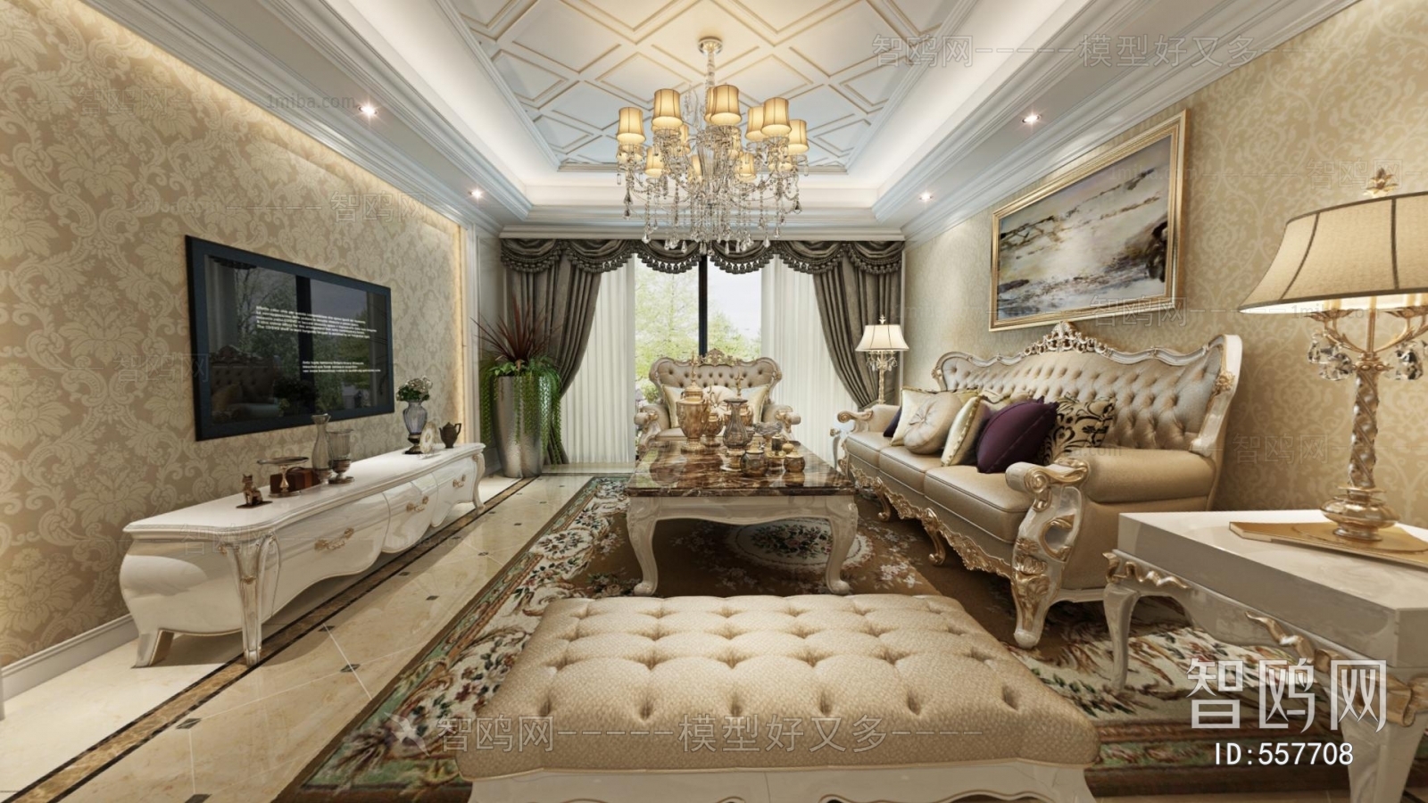 New Classical Style A Living Room