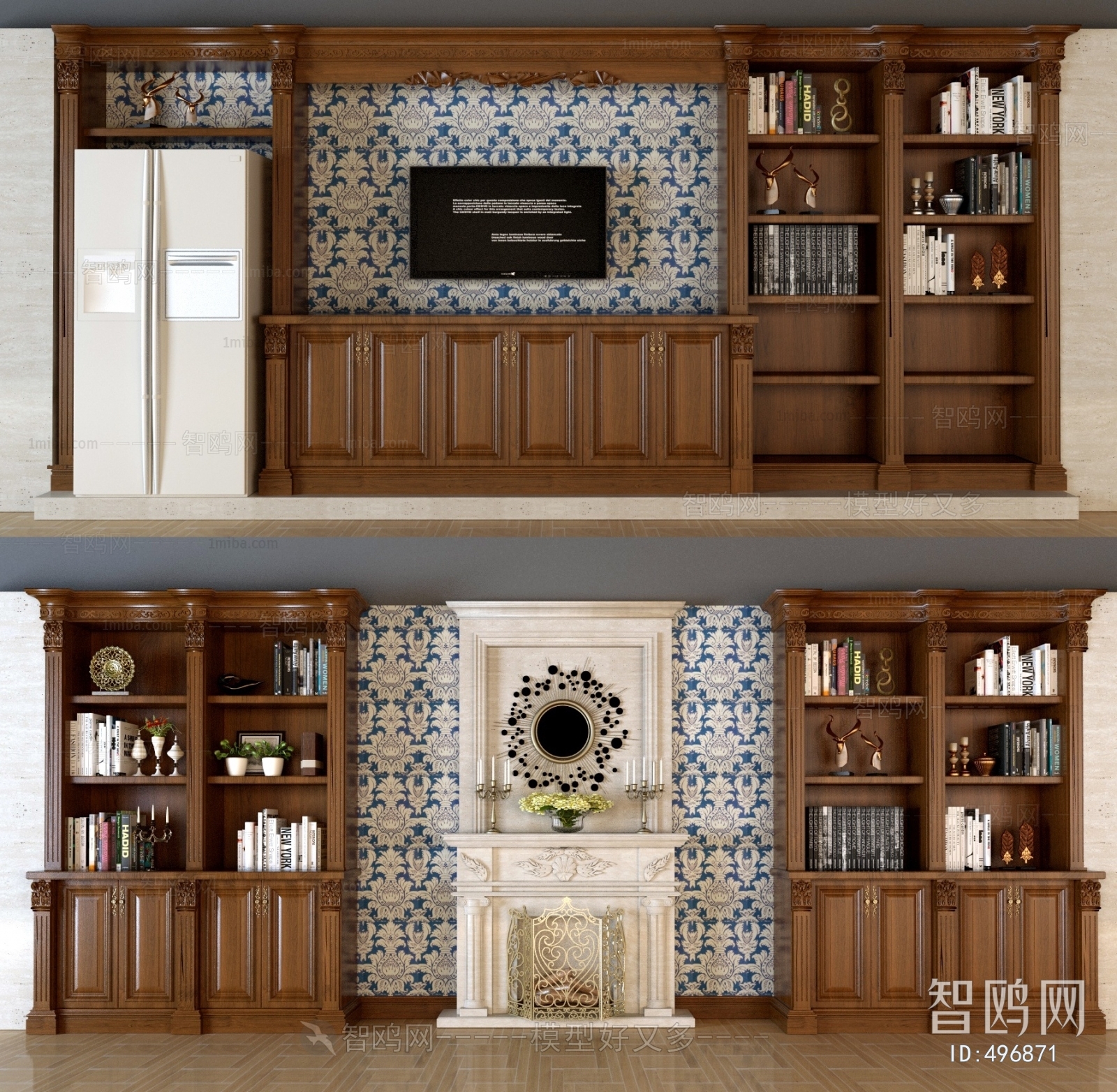 European Style Decorative Cabinet