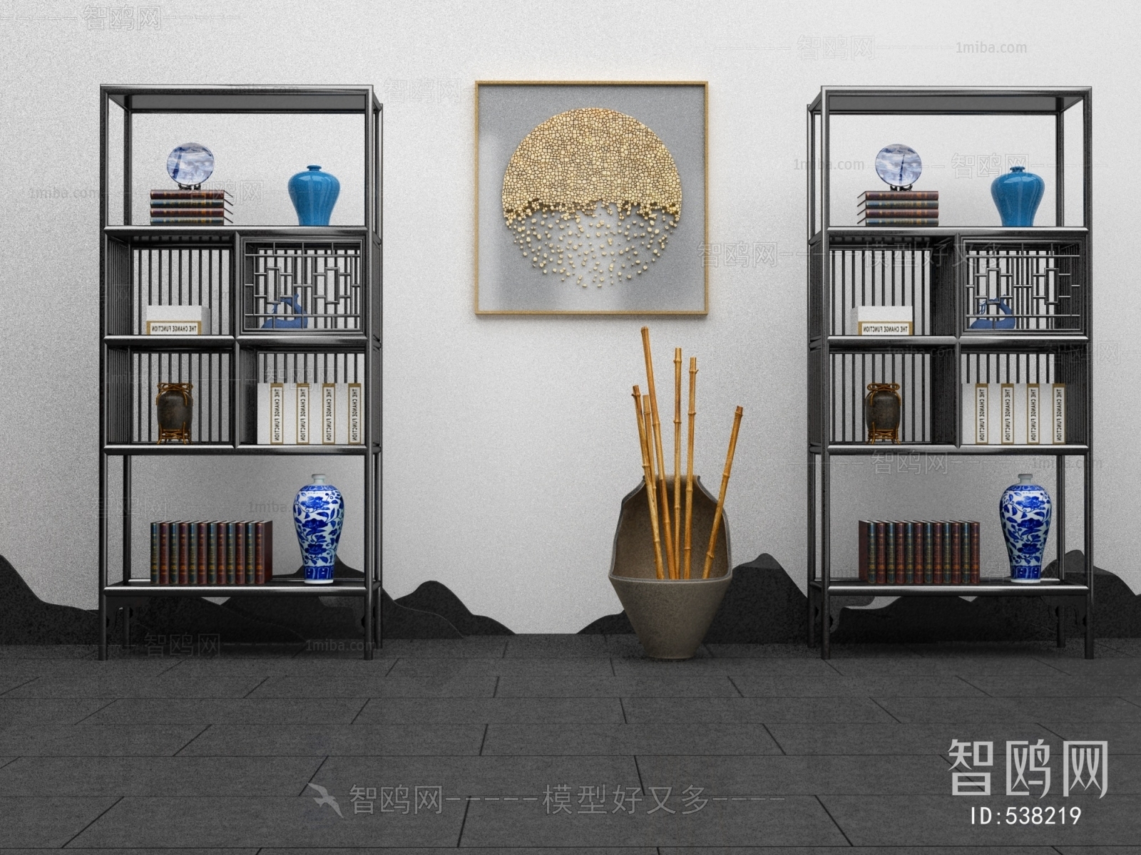 New Chinese Style Antique Rack