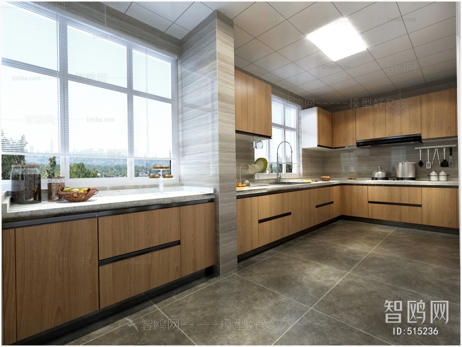 Modern The Kitchen