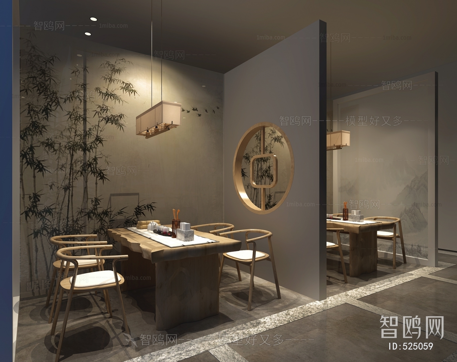 New Chinese Style Teahouse Tea House