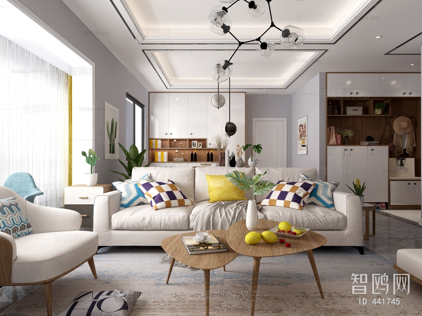 Nordic Style A Living Room