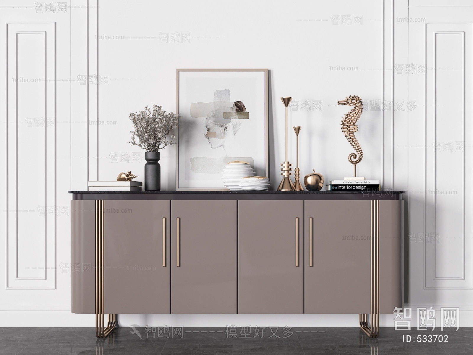 Modern Side Cabinet/Entrance Cabinet