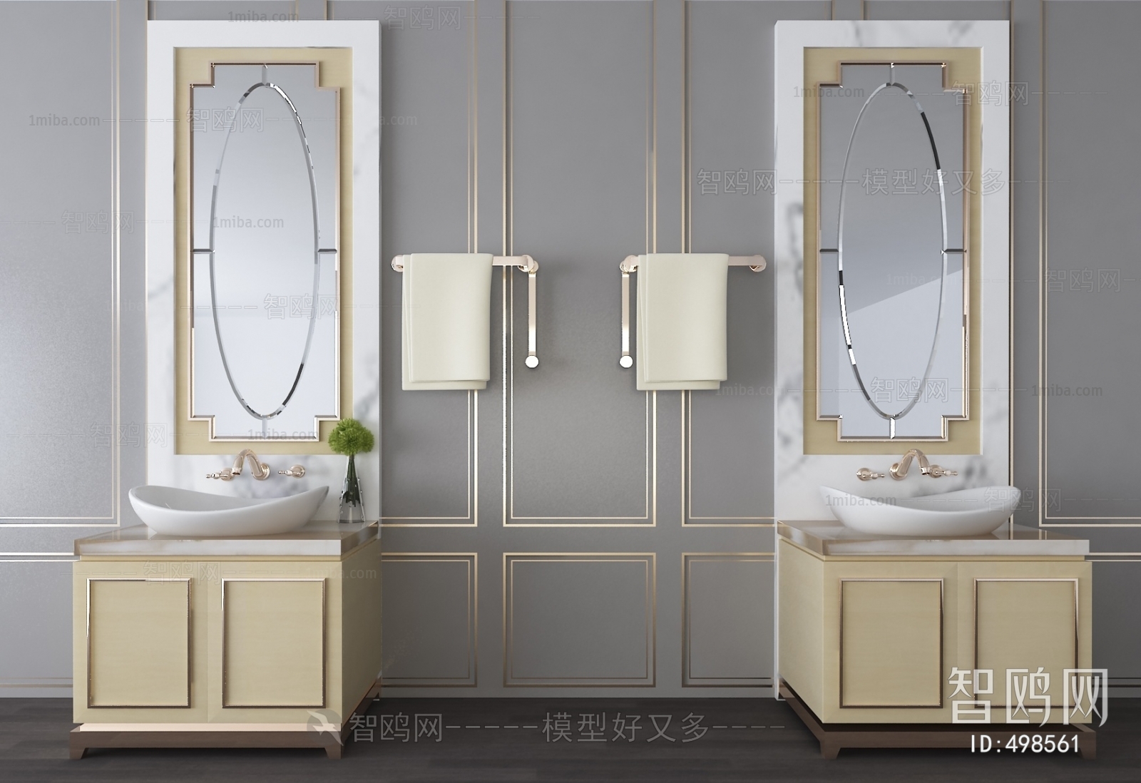 American Style Bathroom Cabinet