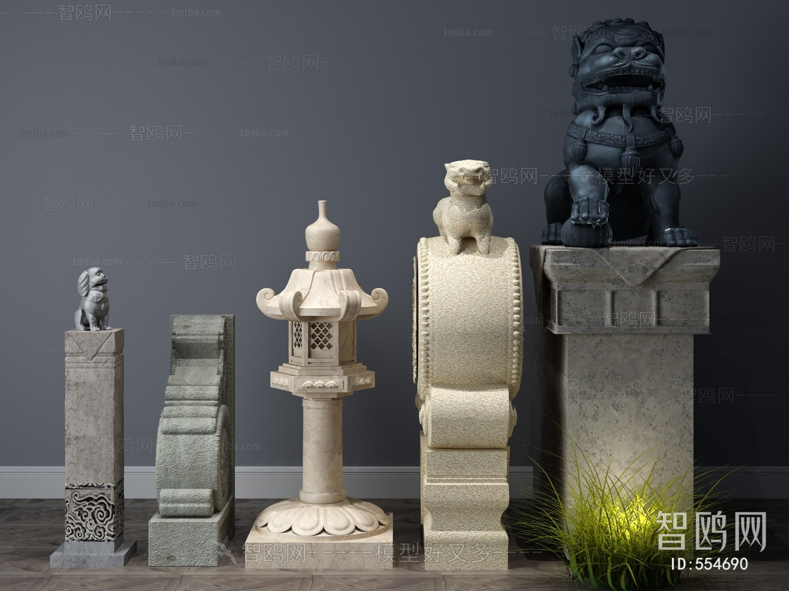 New Chinese Style Stone Carving