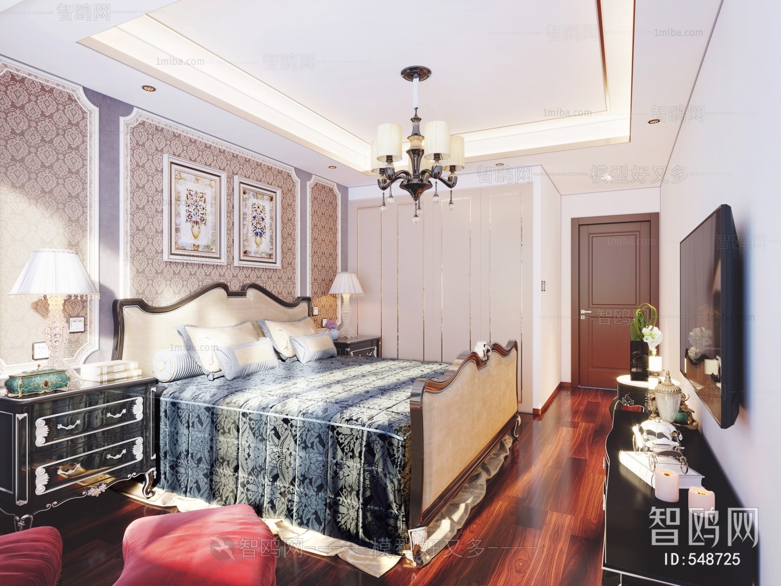 European Style Bedroom