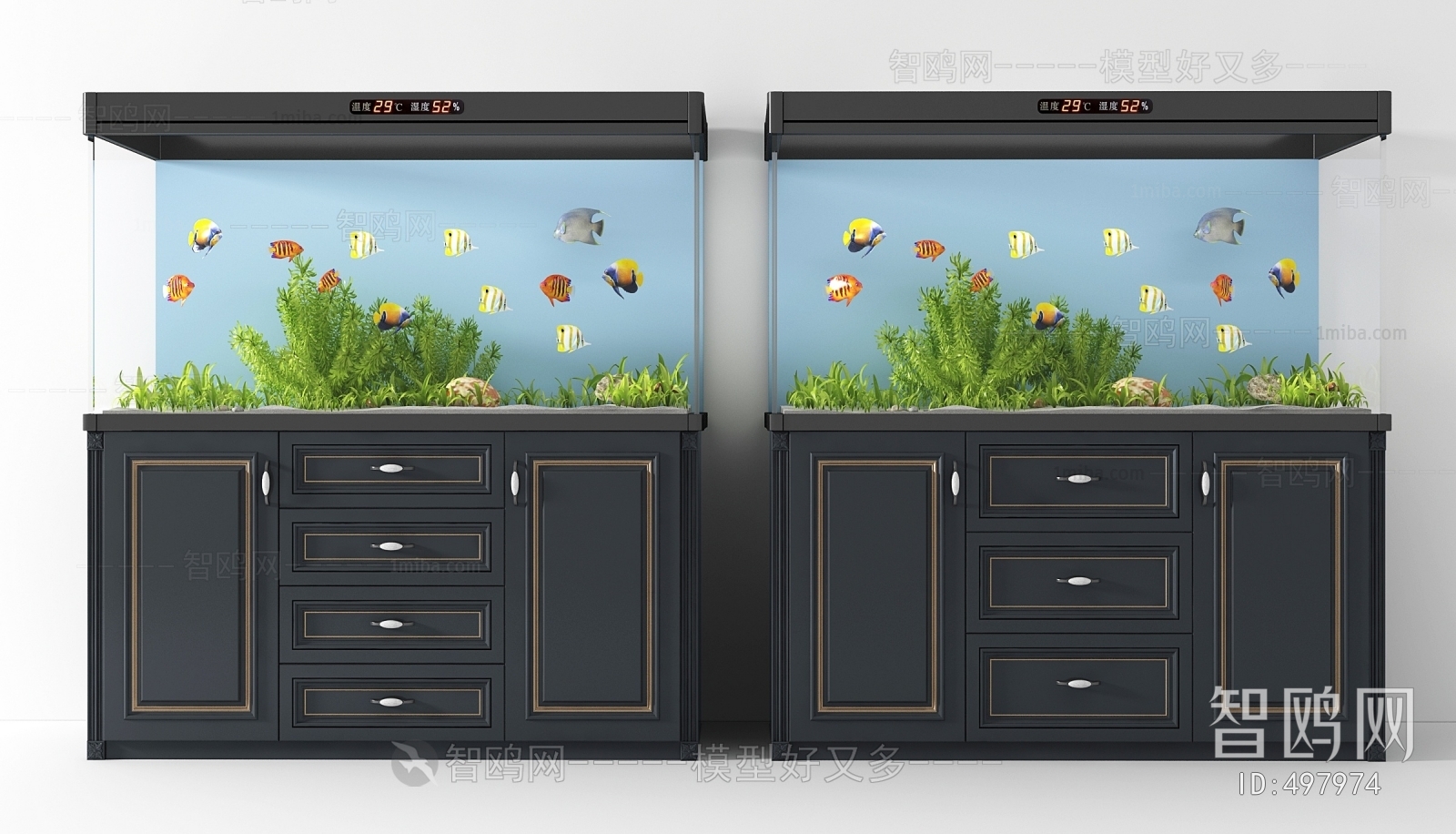 Simple European Style Fish Tank