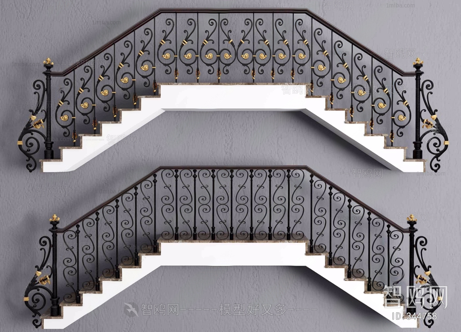 European Style Stair Balustrade/elevator