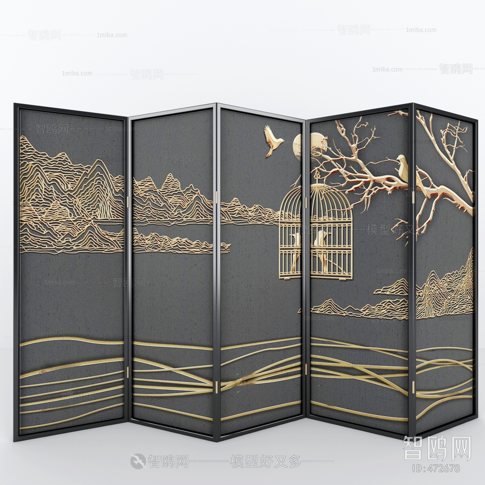 New Chinese Style Partition