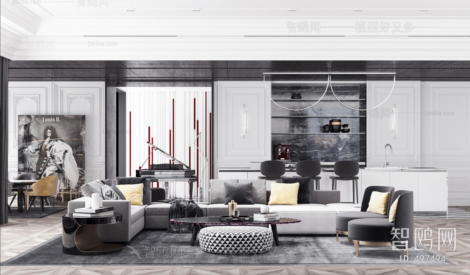 Modern A Living Room