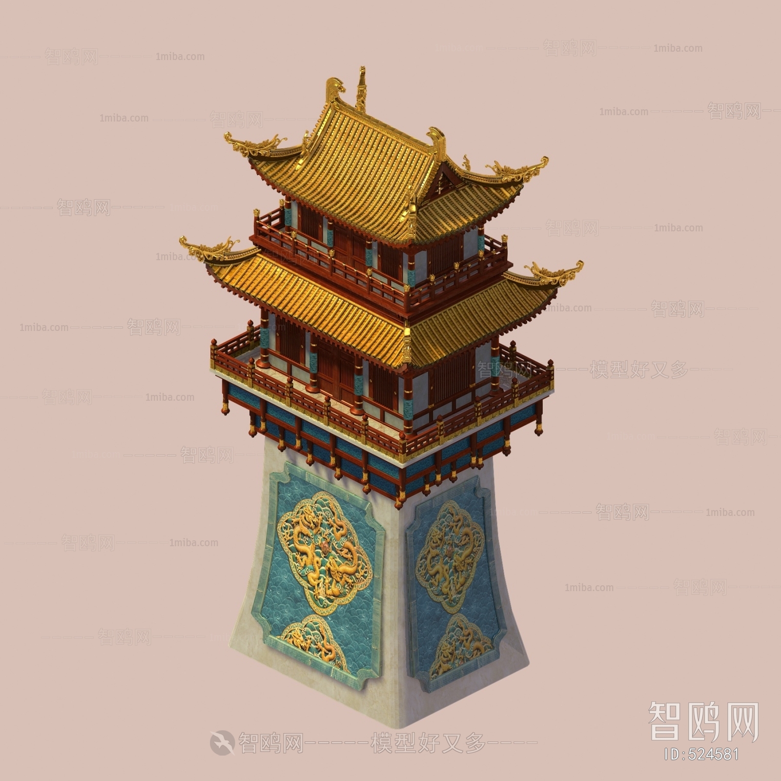 Chinese Style Ancient Architectural Buildings