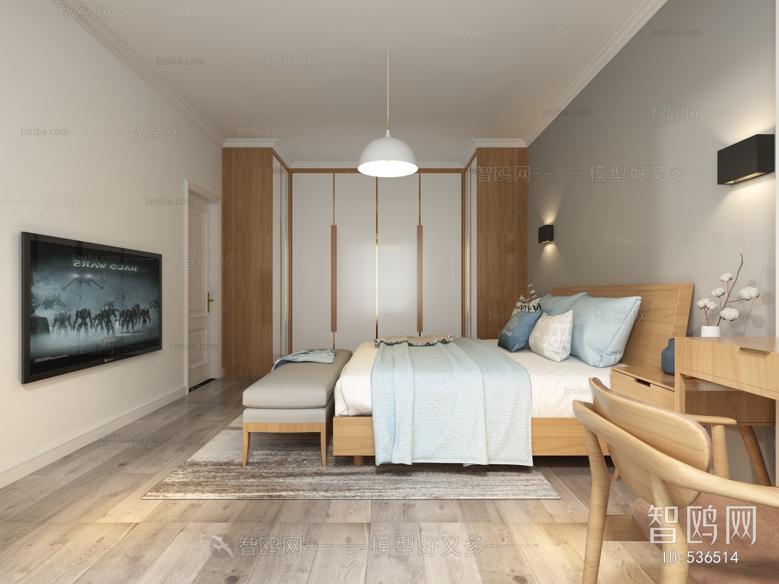 Nordic Style Bedroom