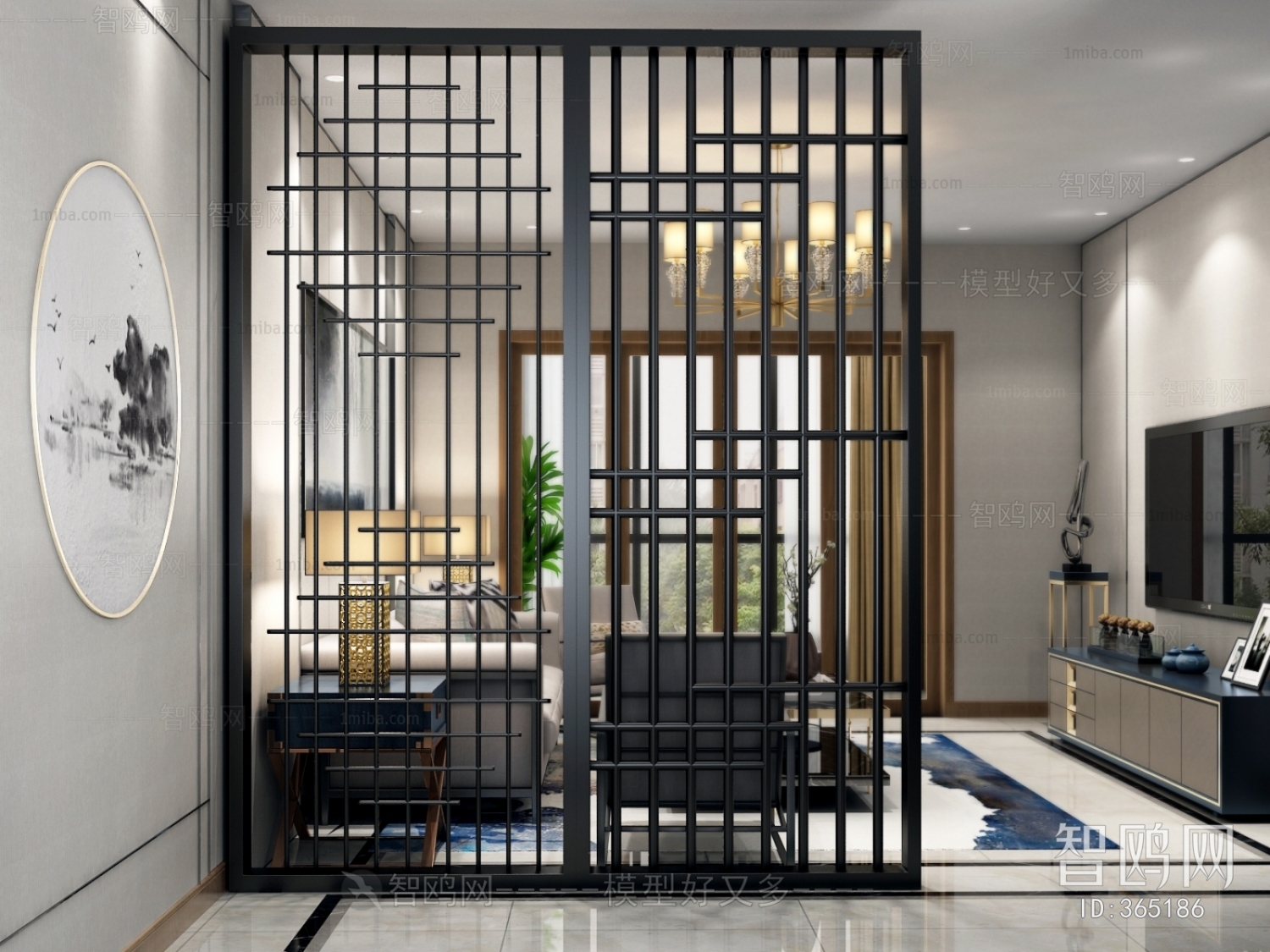 New Chinese Style Partition