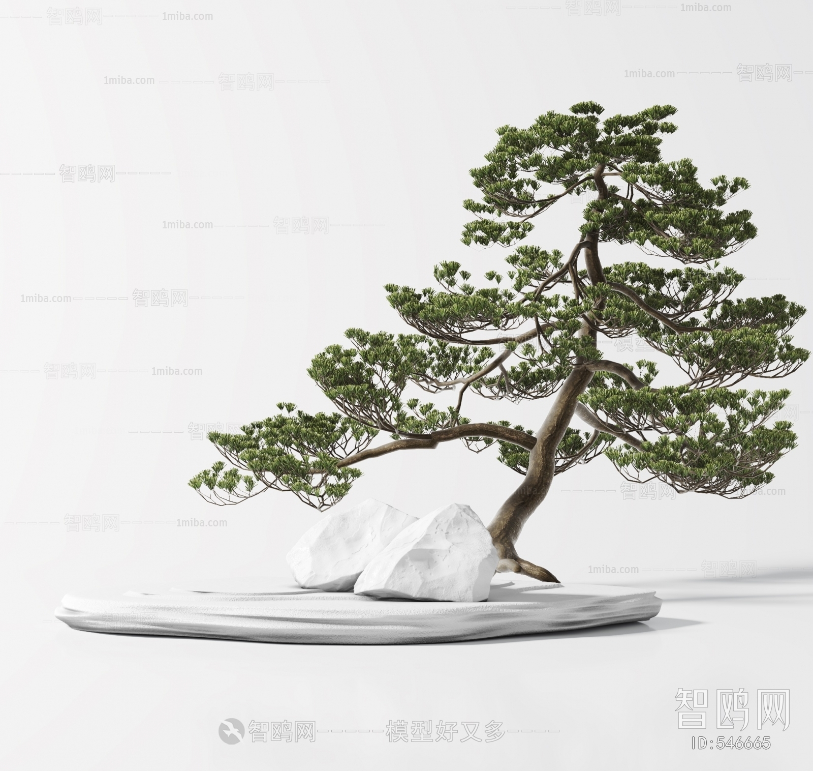 New Chinese Style Bonsai