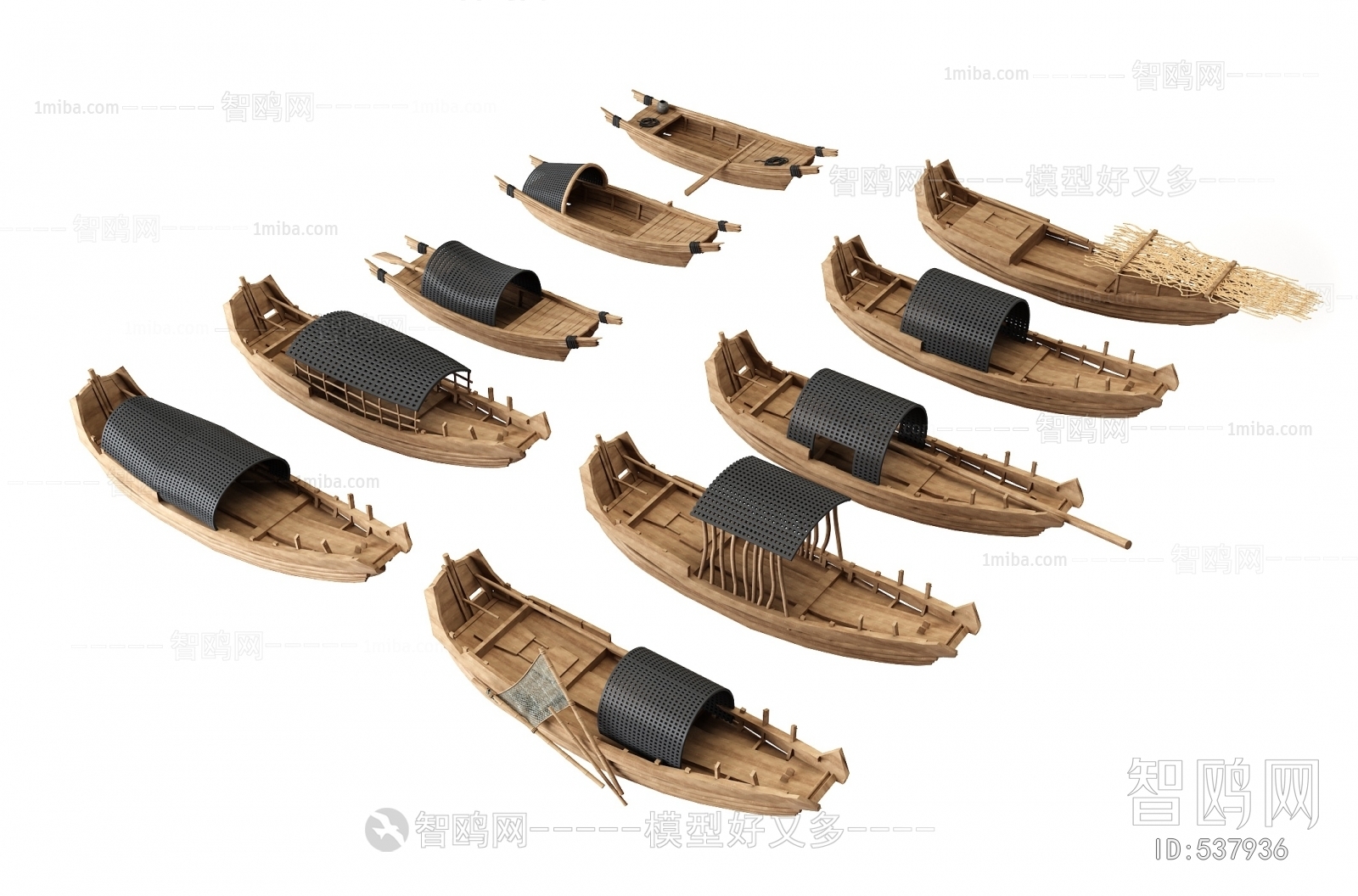 新中式船轻舟组合