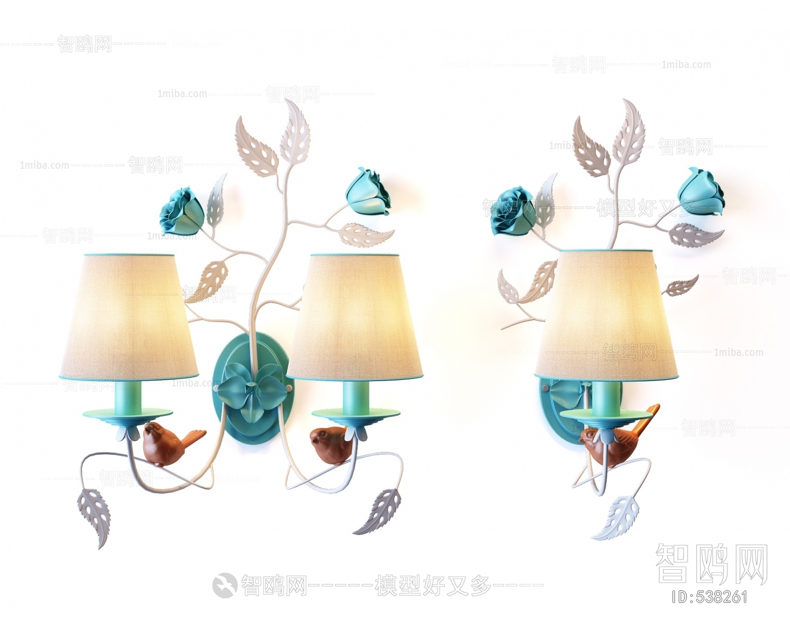 Idyllic Style Wall Lamp