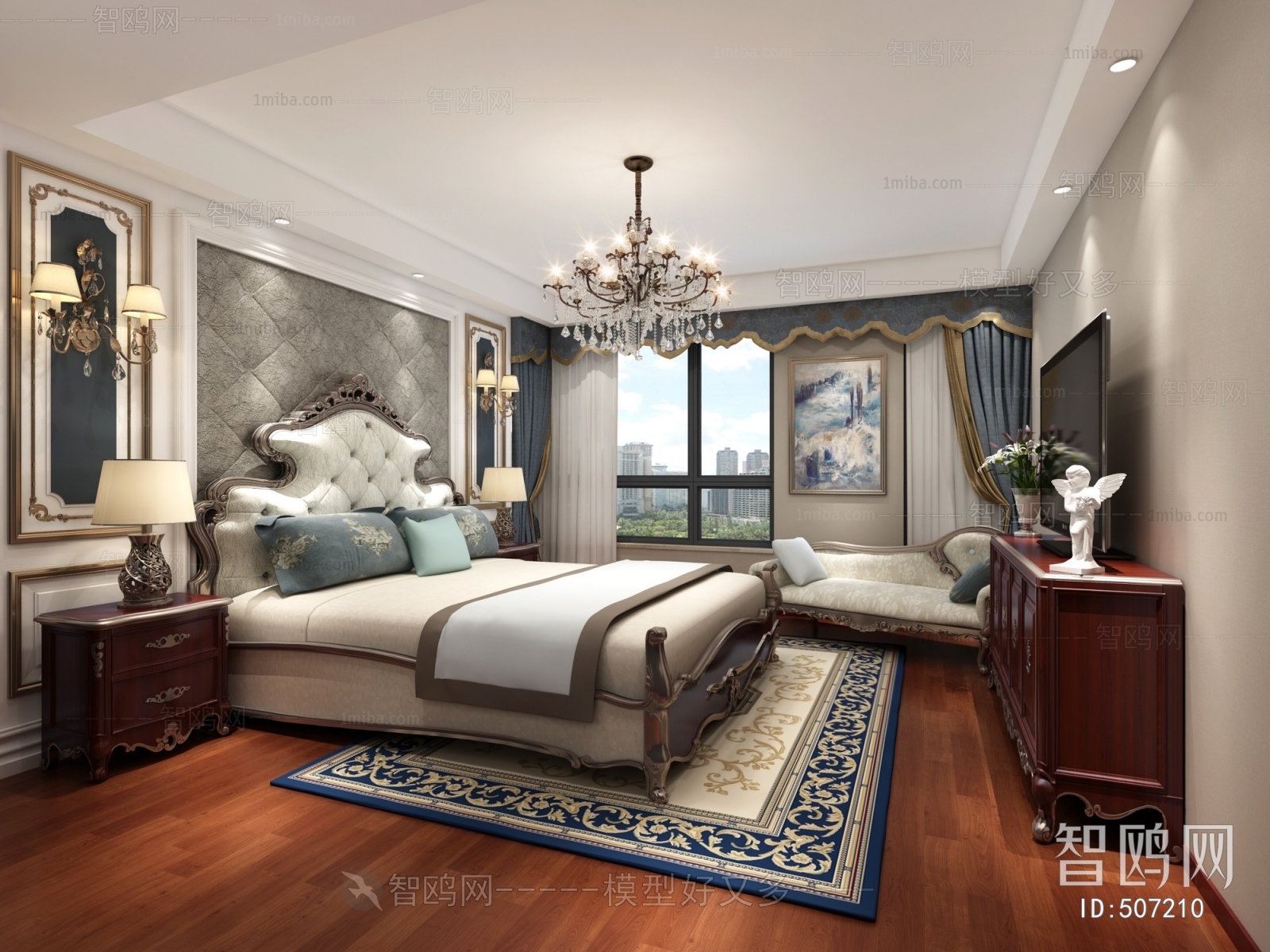 European Style Bedroom