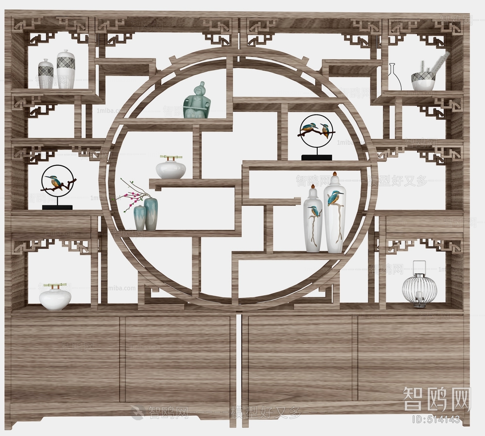 New Chinese Style Antique Rack