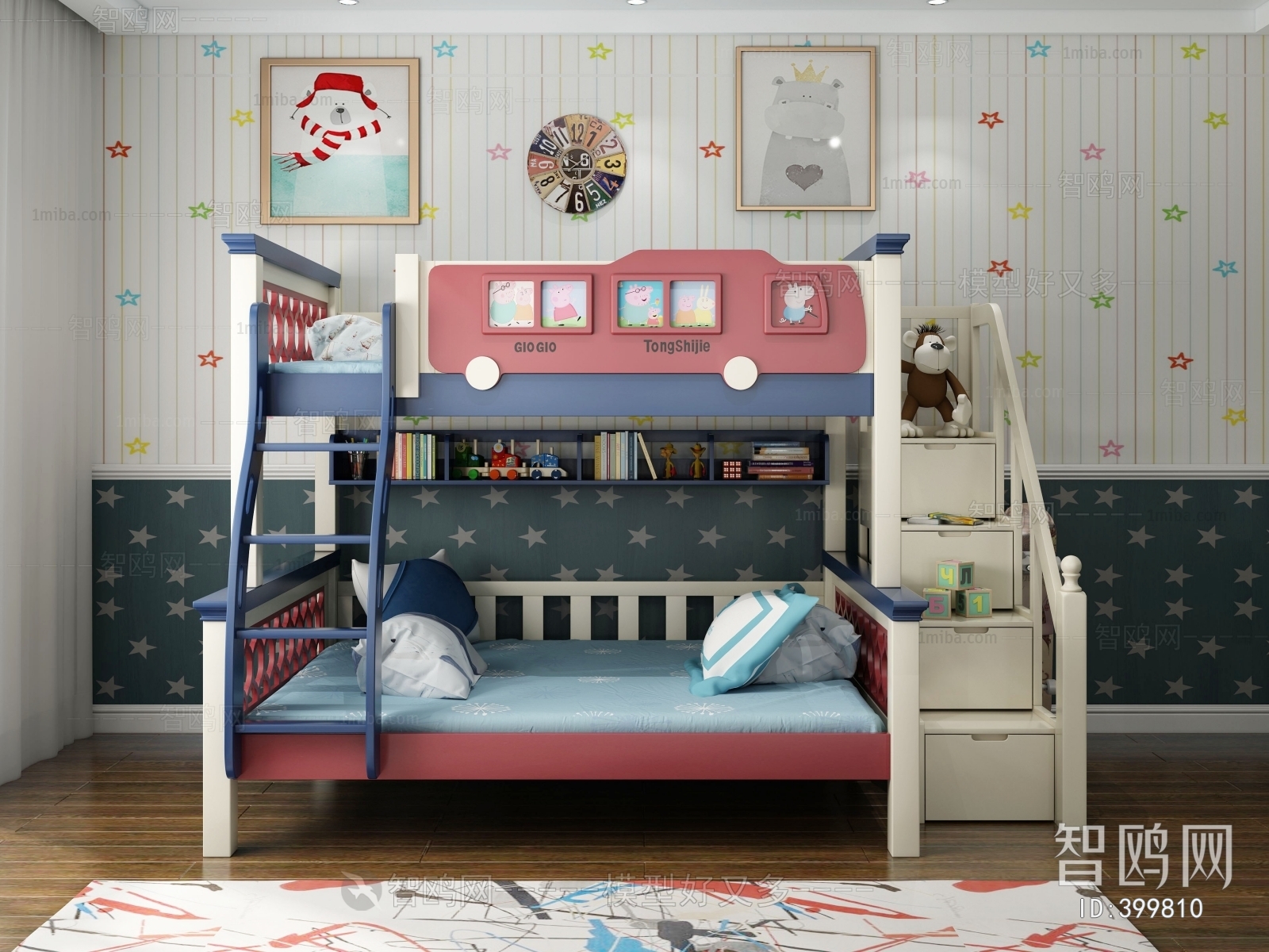 American Style Bunk Bed