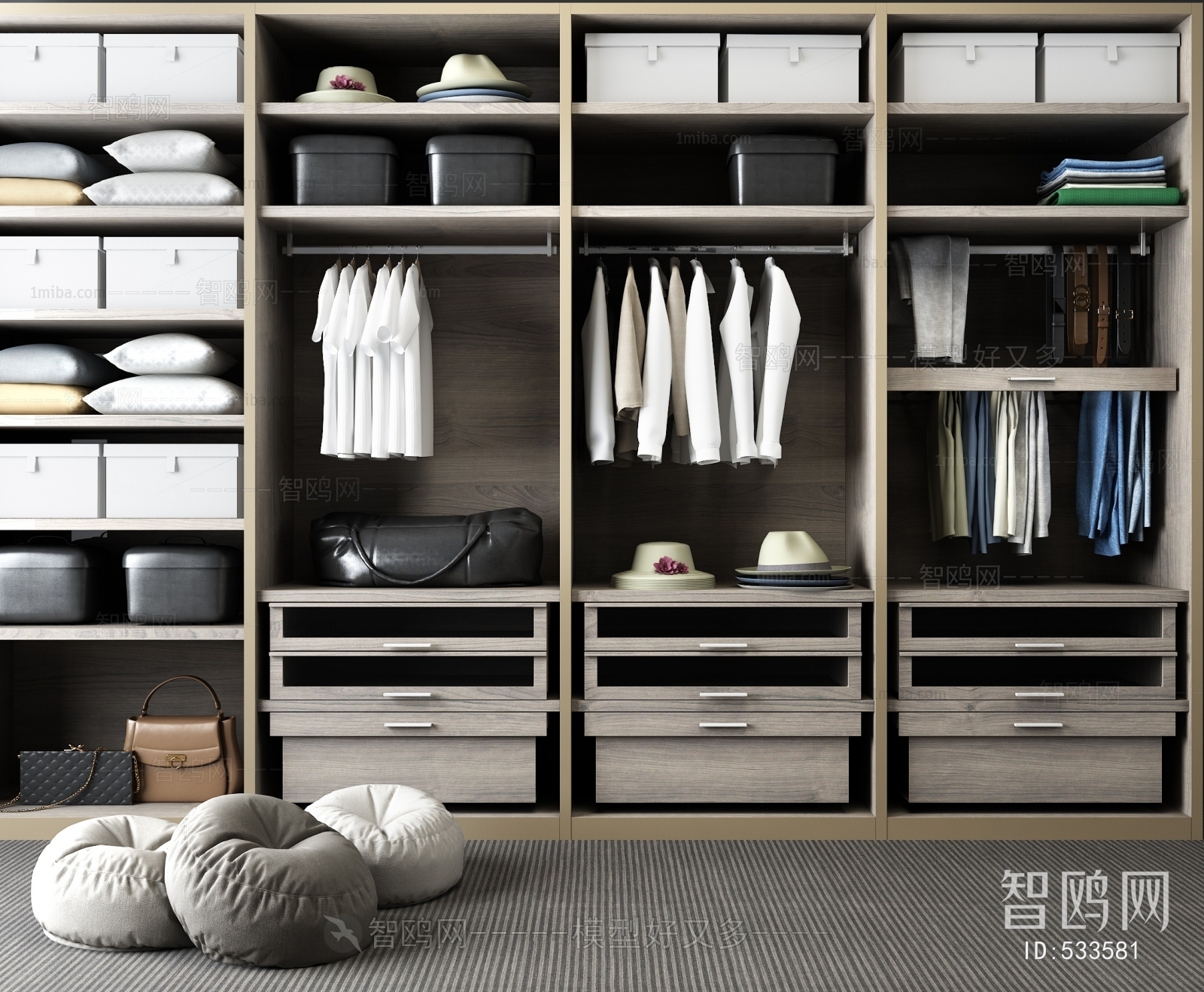 Modern The Wardrobe