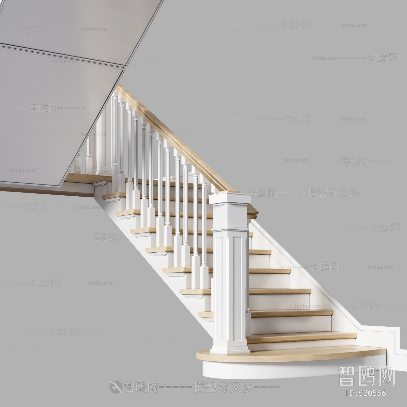 Simple European Style Stair Balustrade/elevator