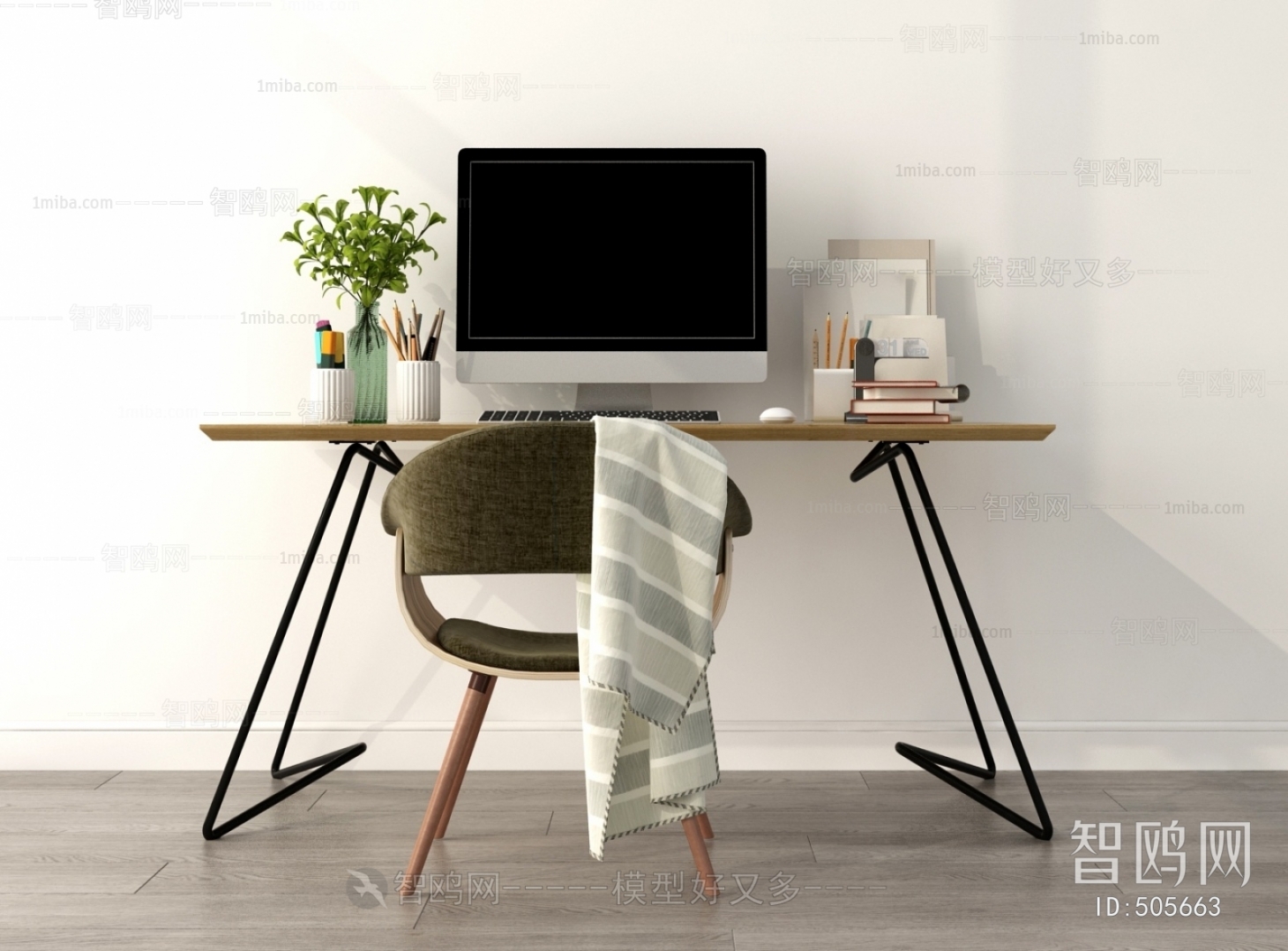 Nordic Style Computer Desk