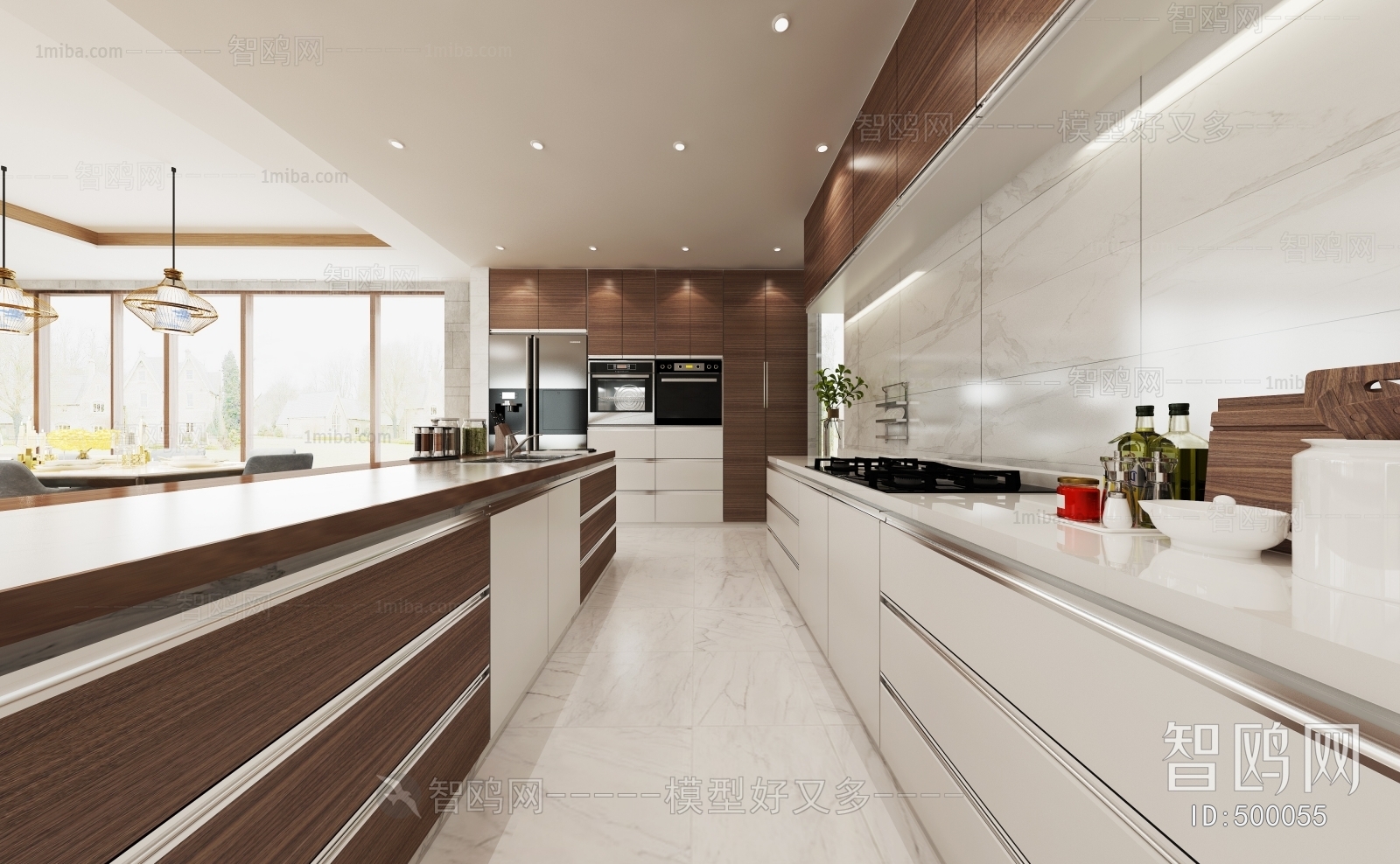 Modern Open Kitchen