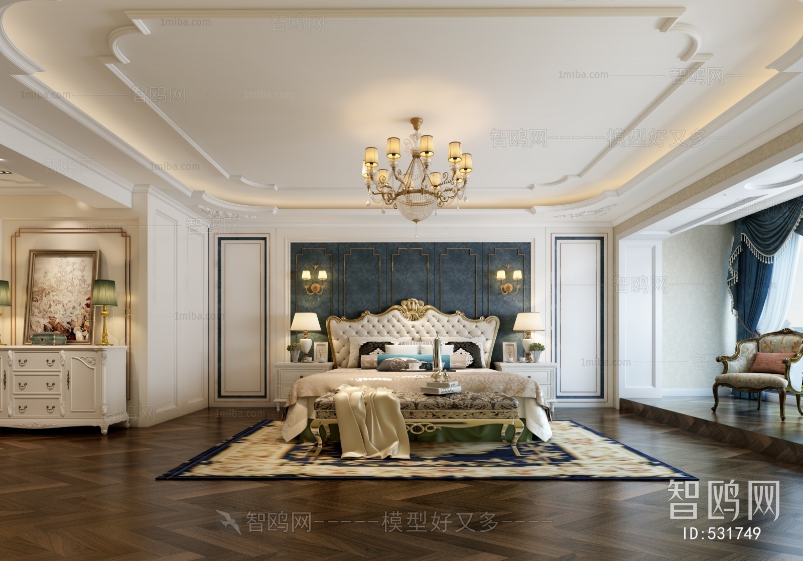 European Style Bedroom