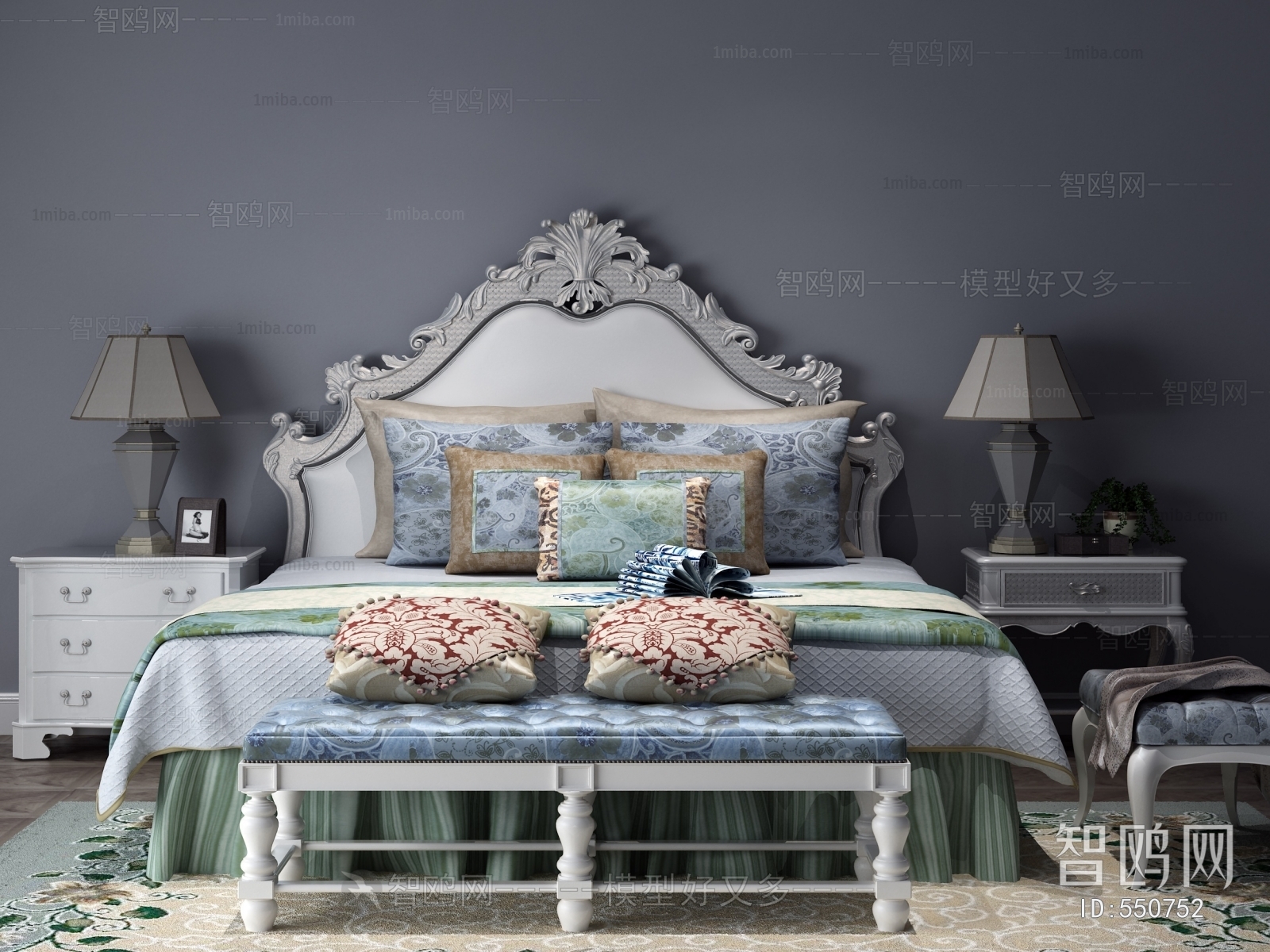 European Style Double Bed