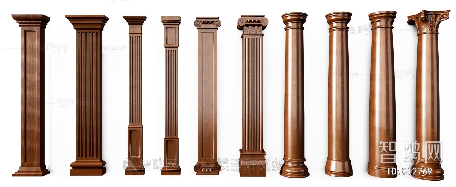 European Style Roman Pillar