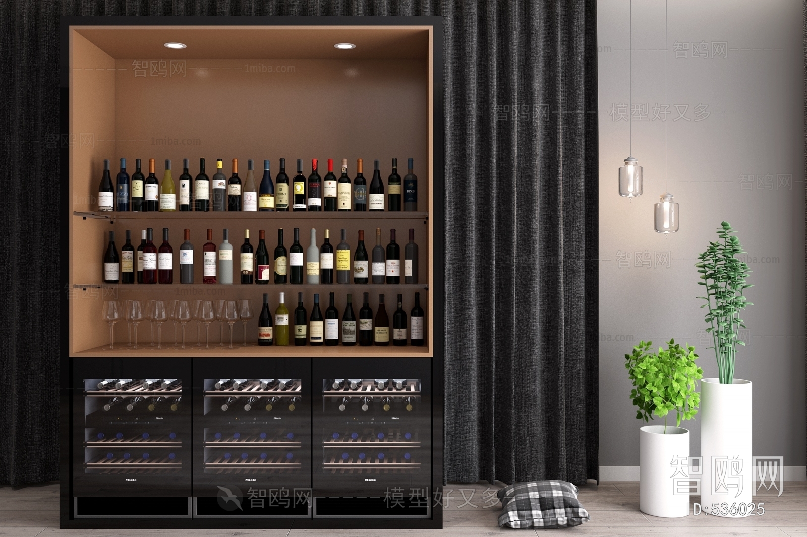 Modern Wine Cabinet