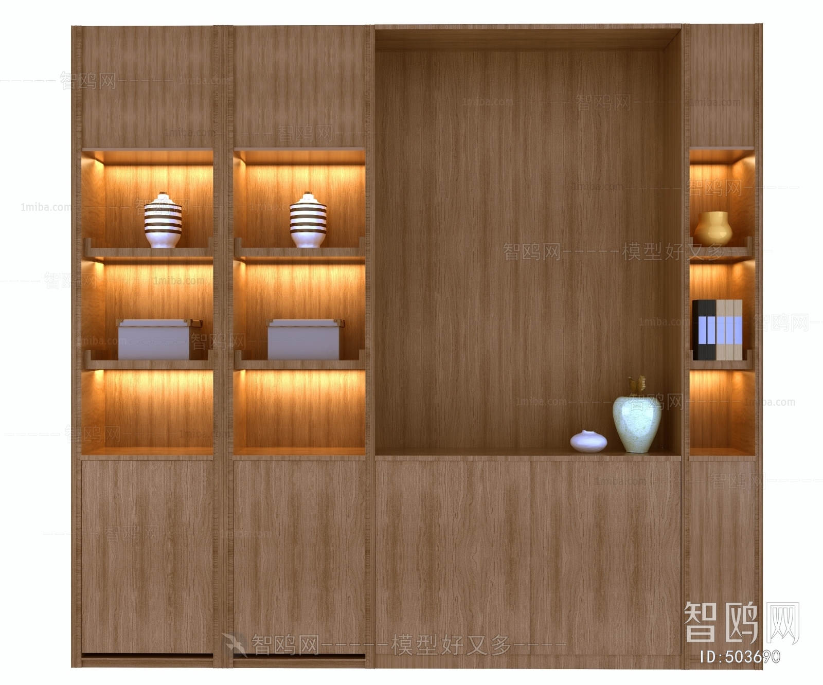 New Chinese Style Wine Cabinet