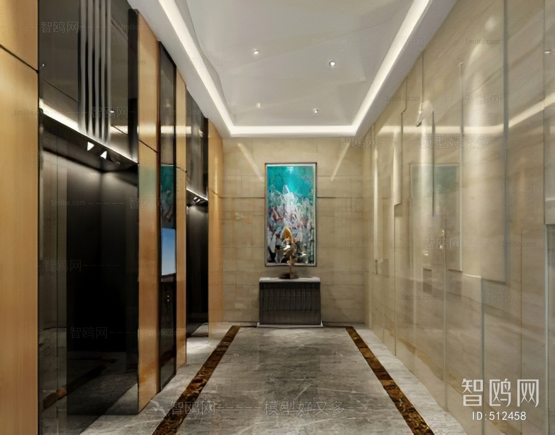 Modern Elevator Hall