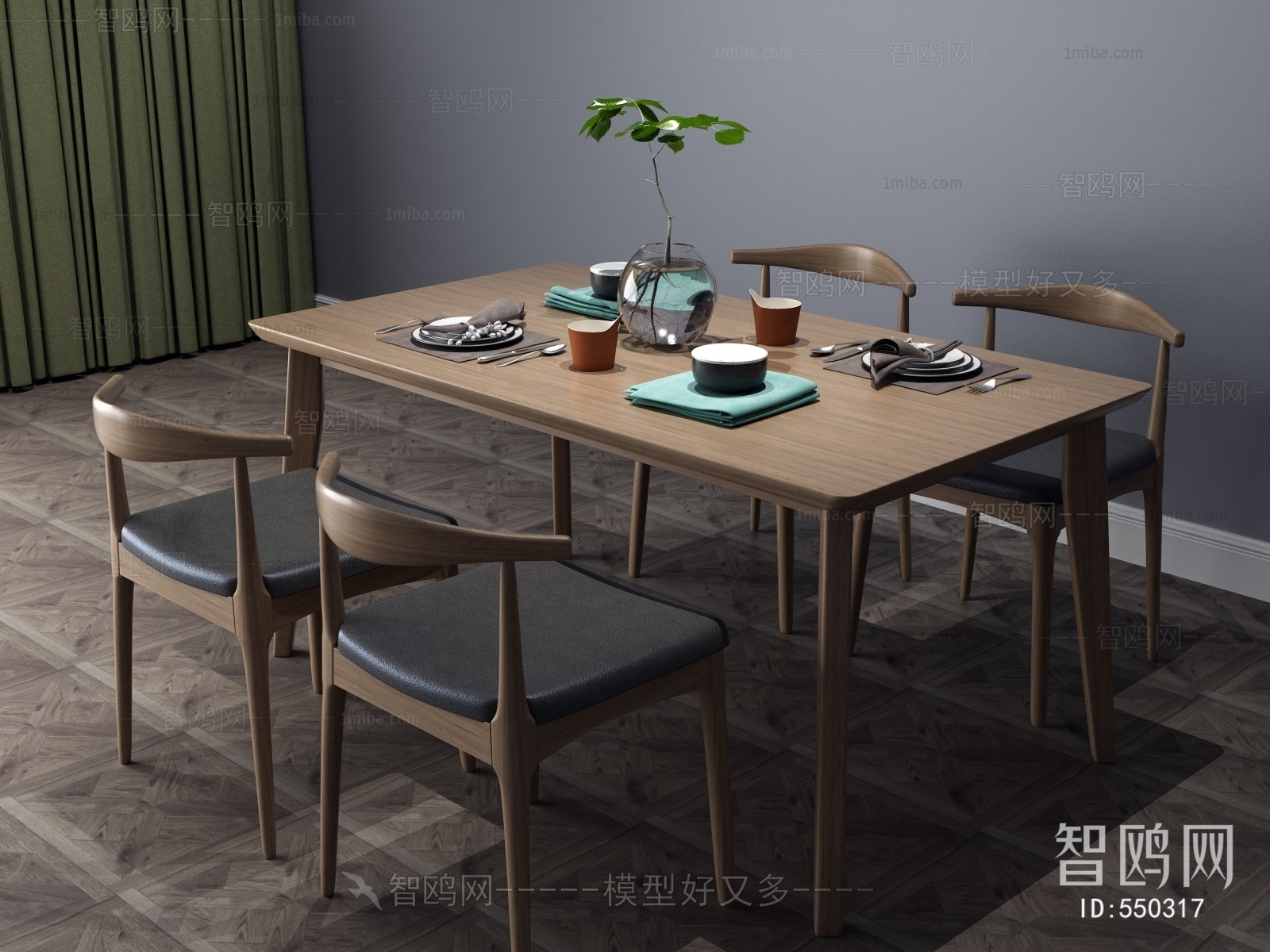 New Chinese Style Dining Table And Chairs