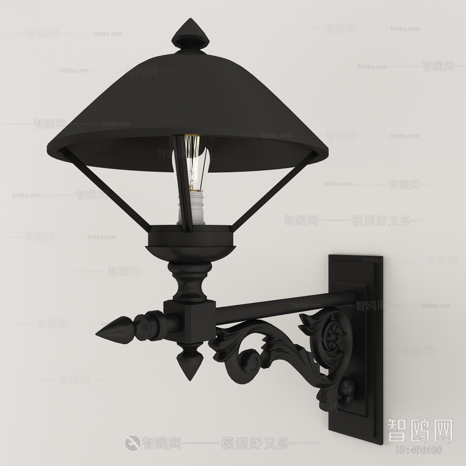 Industrial Style Wall Lamp