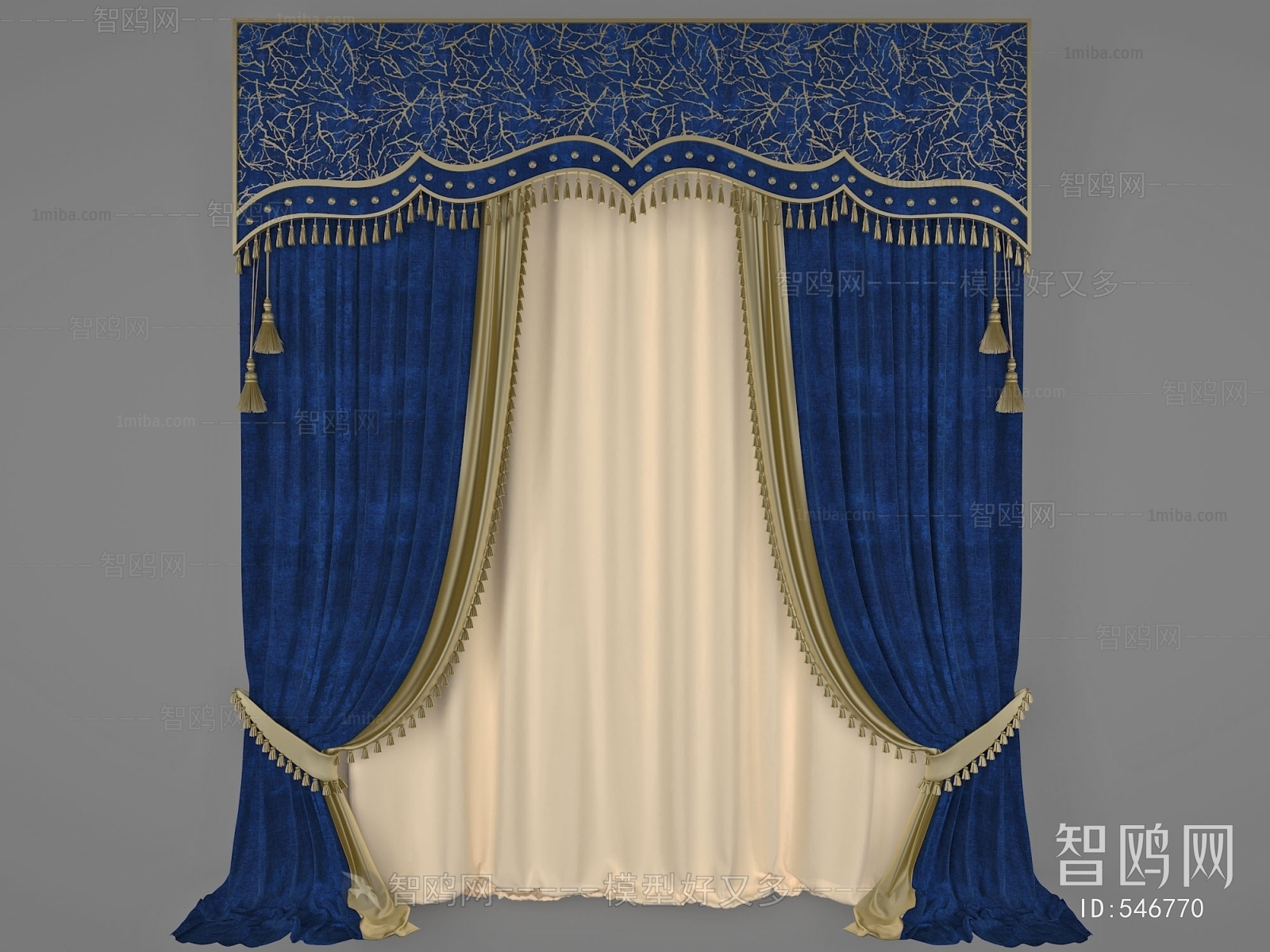 Simple European Style The Curtain