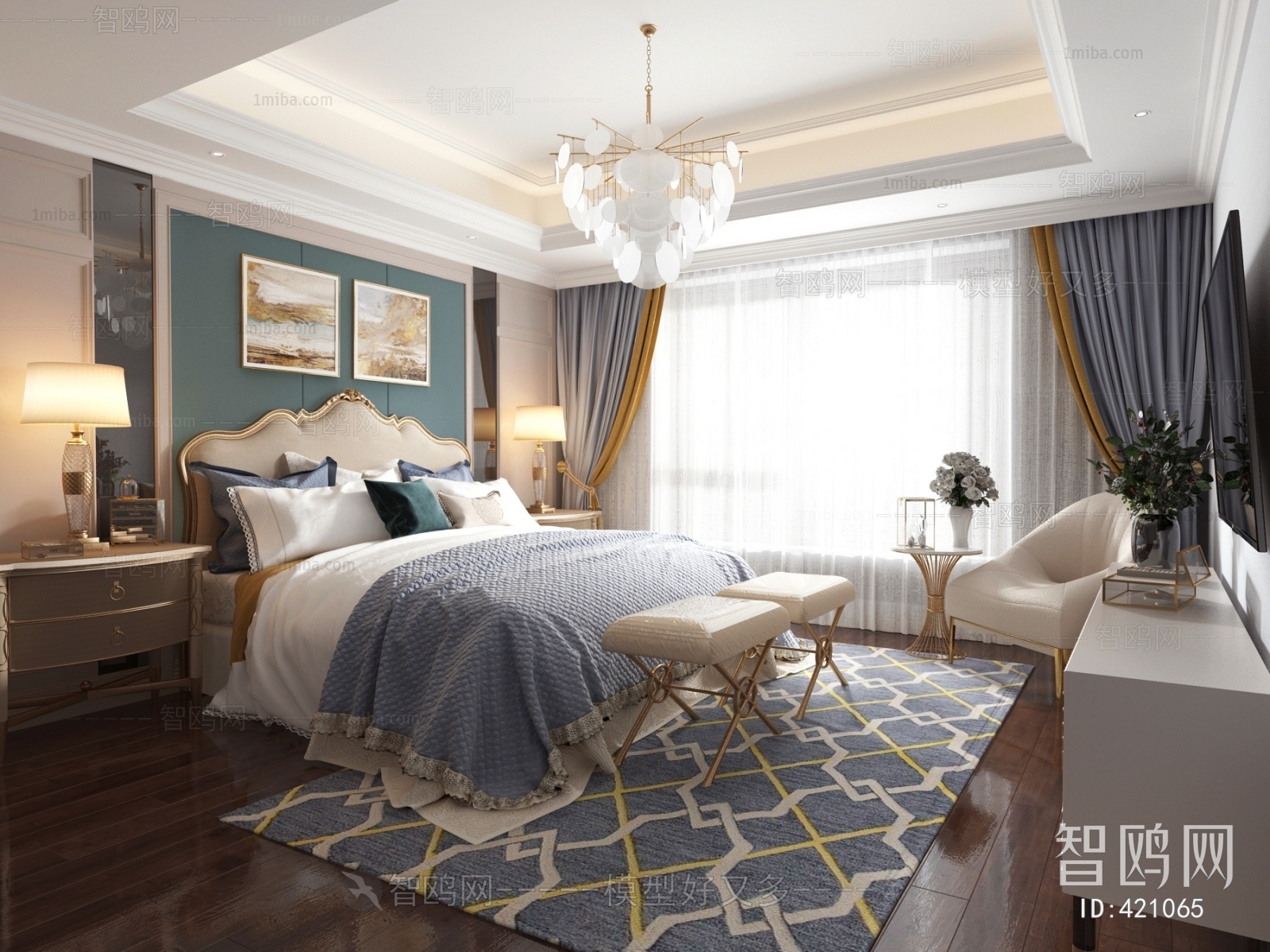 European Style Bedroom