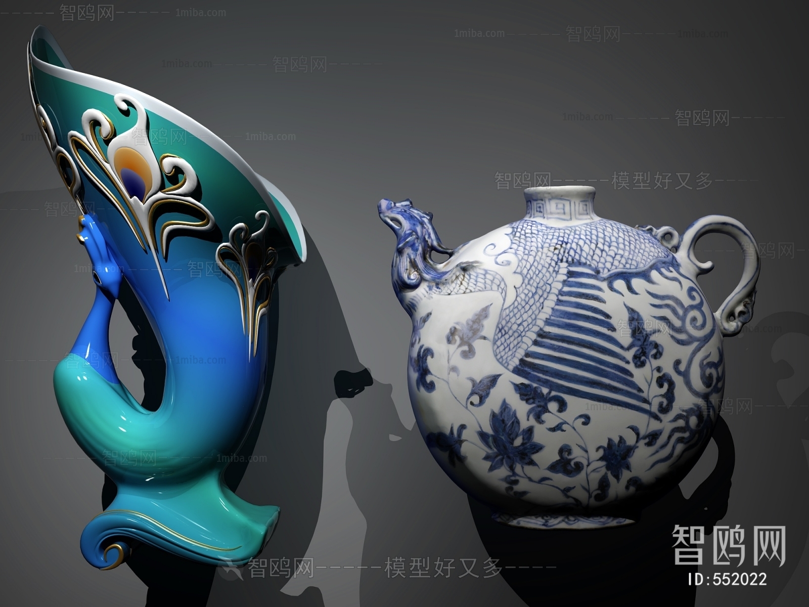 New Chinese Style Decorative Set