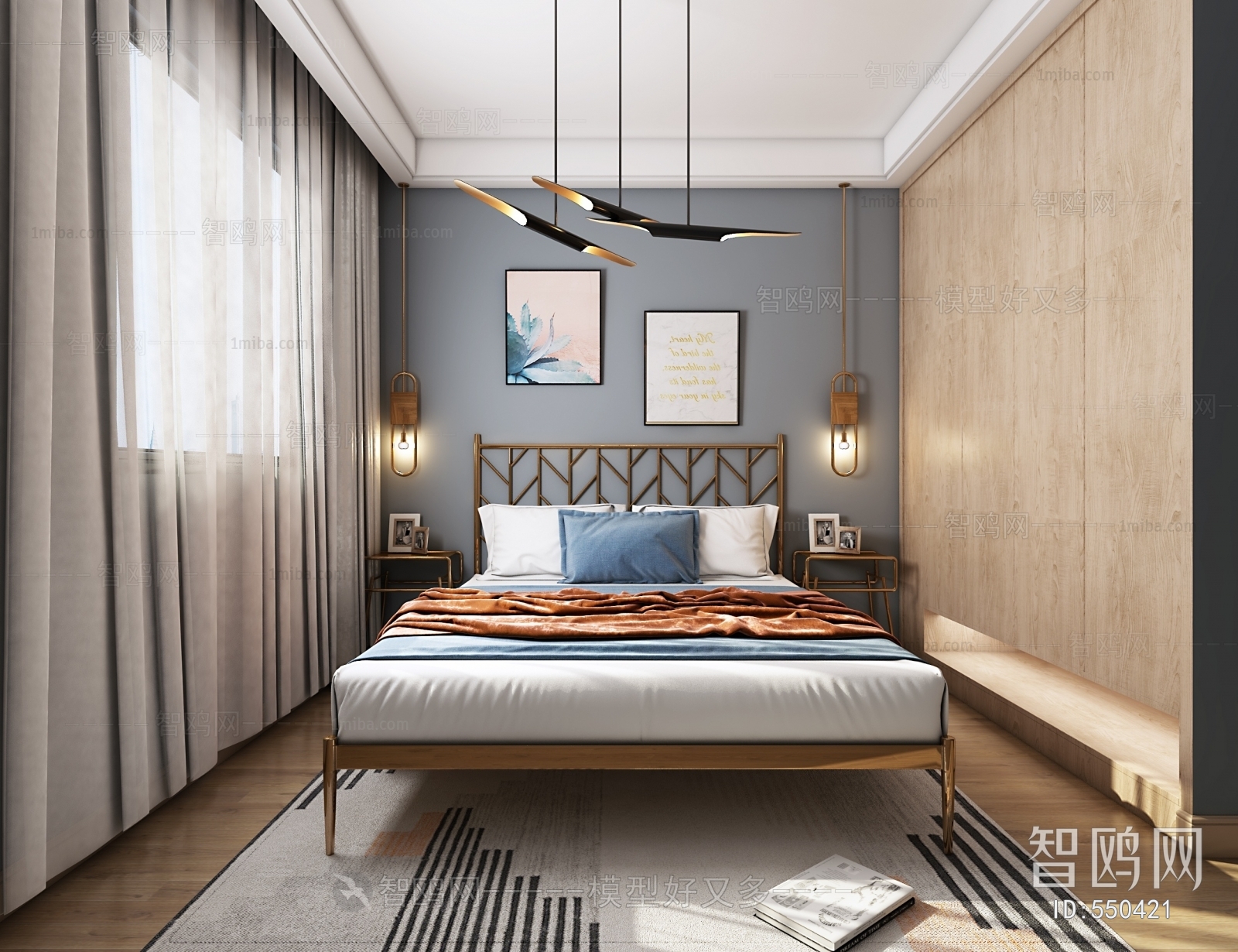 Nordic Style Bedroom