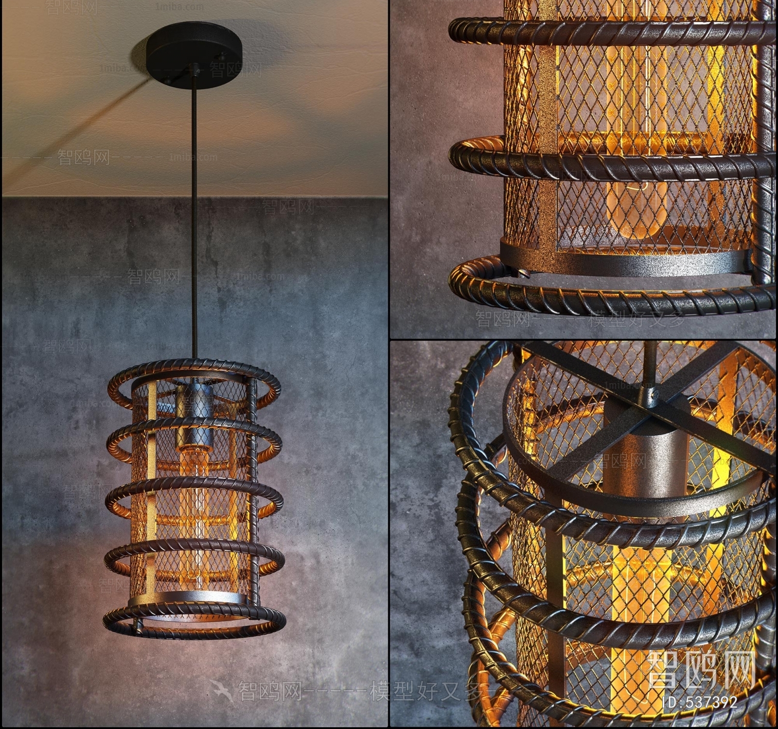 Industrial Style Droplight