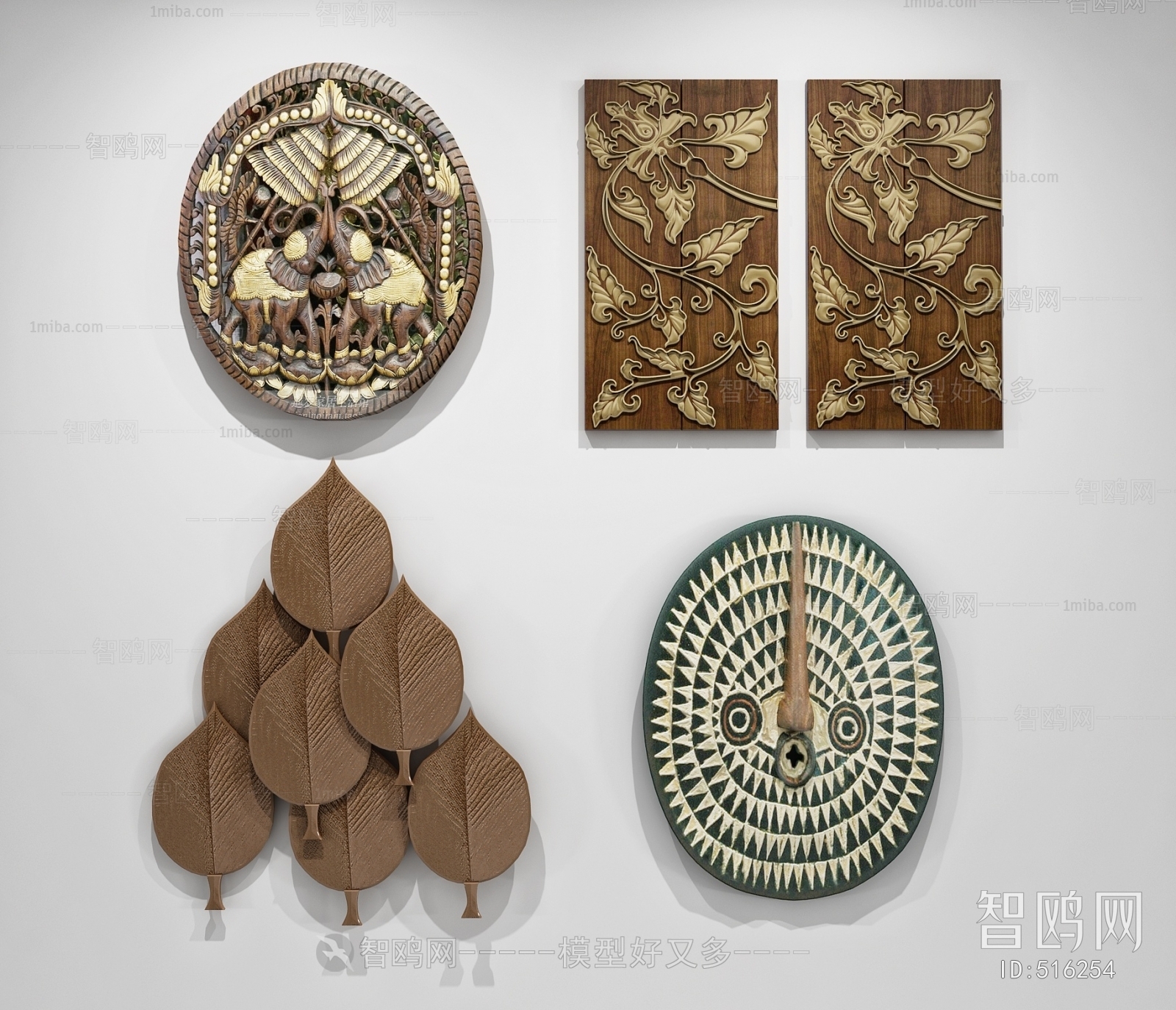 Southeast Asian Style Wall Decoration